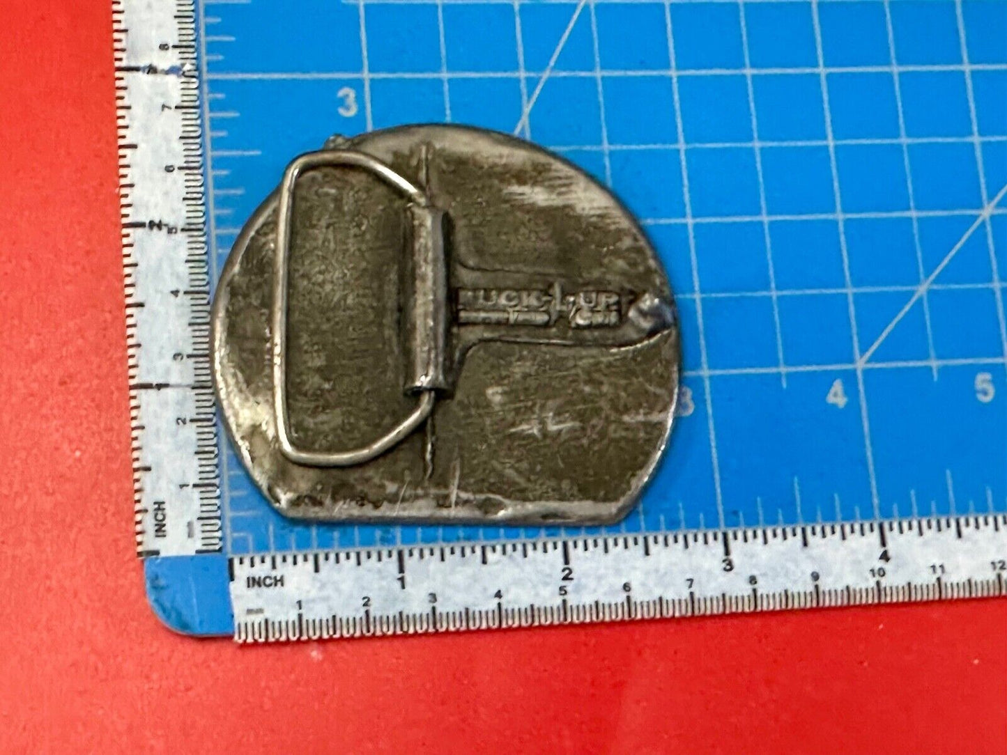 The General Semi Big Rig Truckers Drivers vintage Buck-L-Up 1976 belt buckle