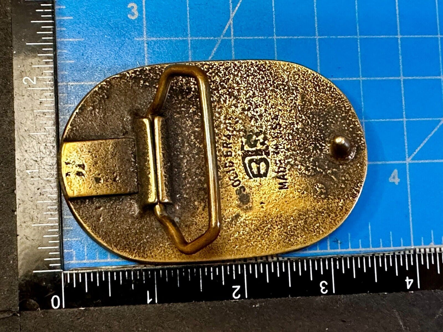 20th Century Fox Logo Movie Studio Music Entertainment Co BTS Brass Belt Buckle