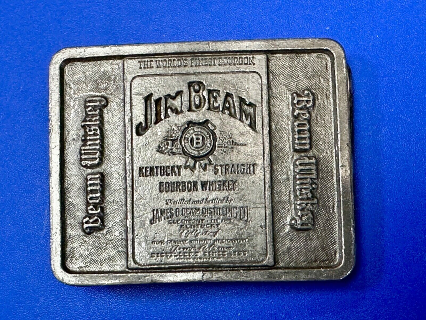 Beam Whiskey - Different Promo Kentucky Straight Bourbon Metal Belt Buckle