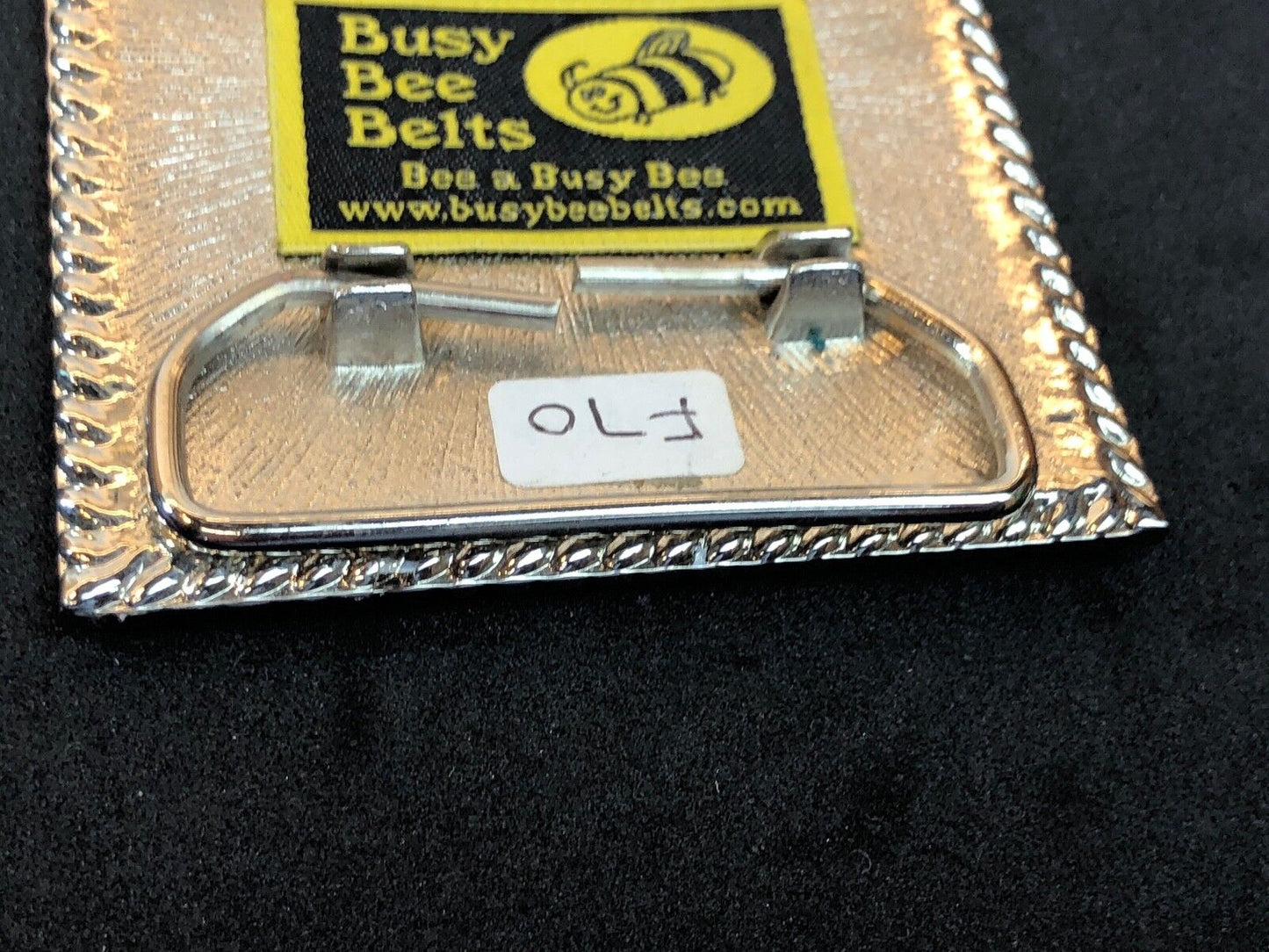 Vintage Busy Bee Belts - Roman Arches Architect Artisan Belt Buckle