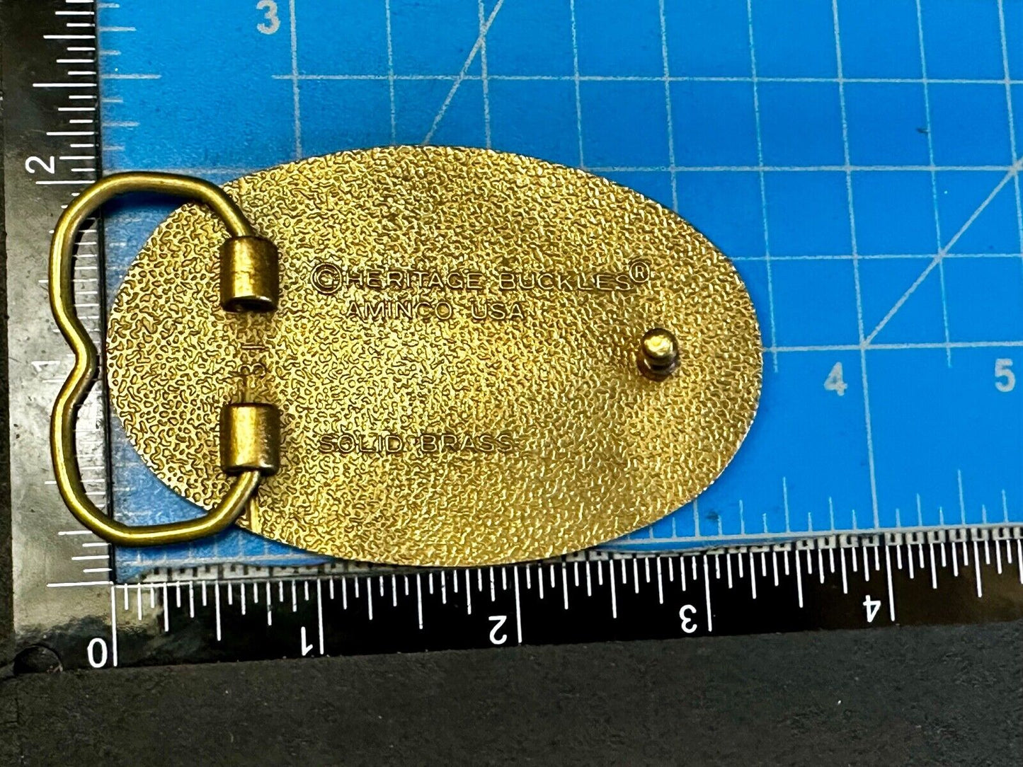 Aspencade Honda Motorcycle Heritage Buckles Aminco Solid Brass Belt Buckle