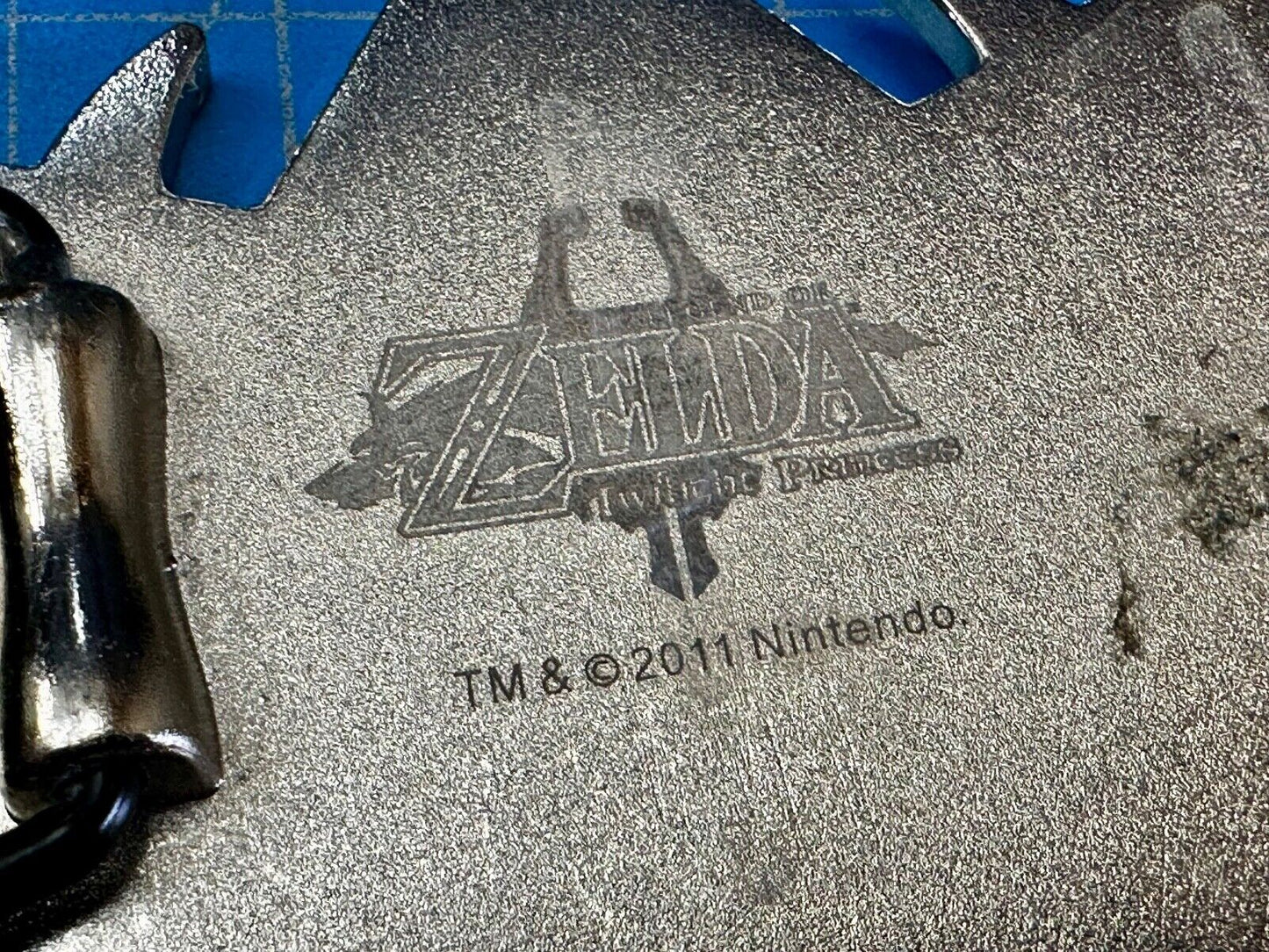 The Legend Of Zelda Triforce Nintendo 2011 Belt Buckle with buckle extender