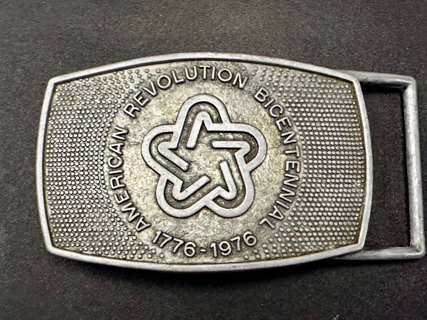American Revolution Bicentennial Commemorative Belt Buckle by Lee.Co.Ny.Ny