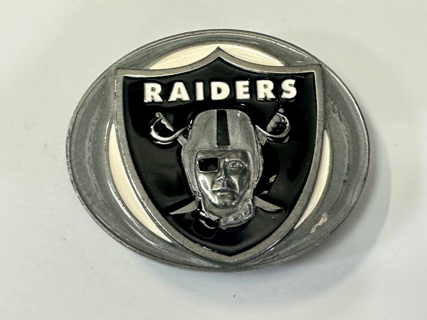 2003 Oakland Raiders NFL Football Commemorative Belt Buckle
