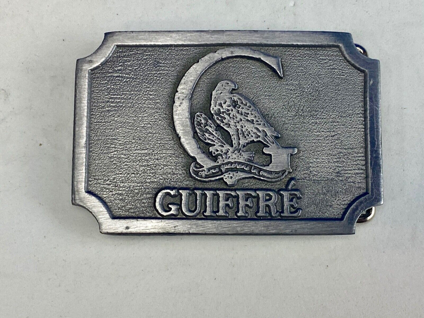 TONY GUIFFRE Belt Buckle BEER Distributor Alexandria VA by Hitline