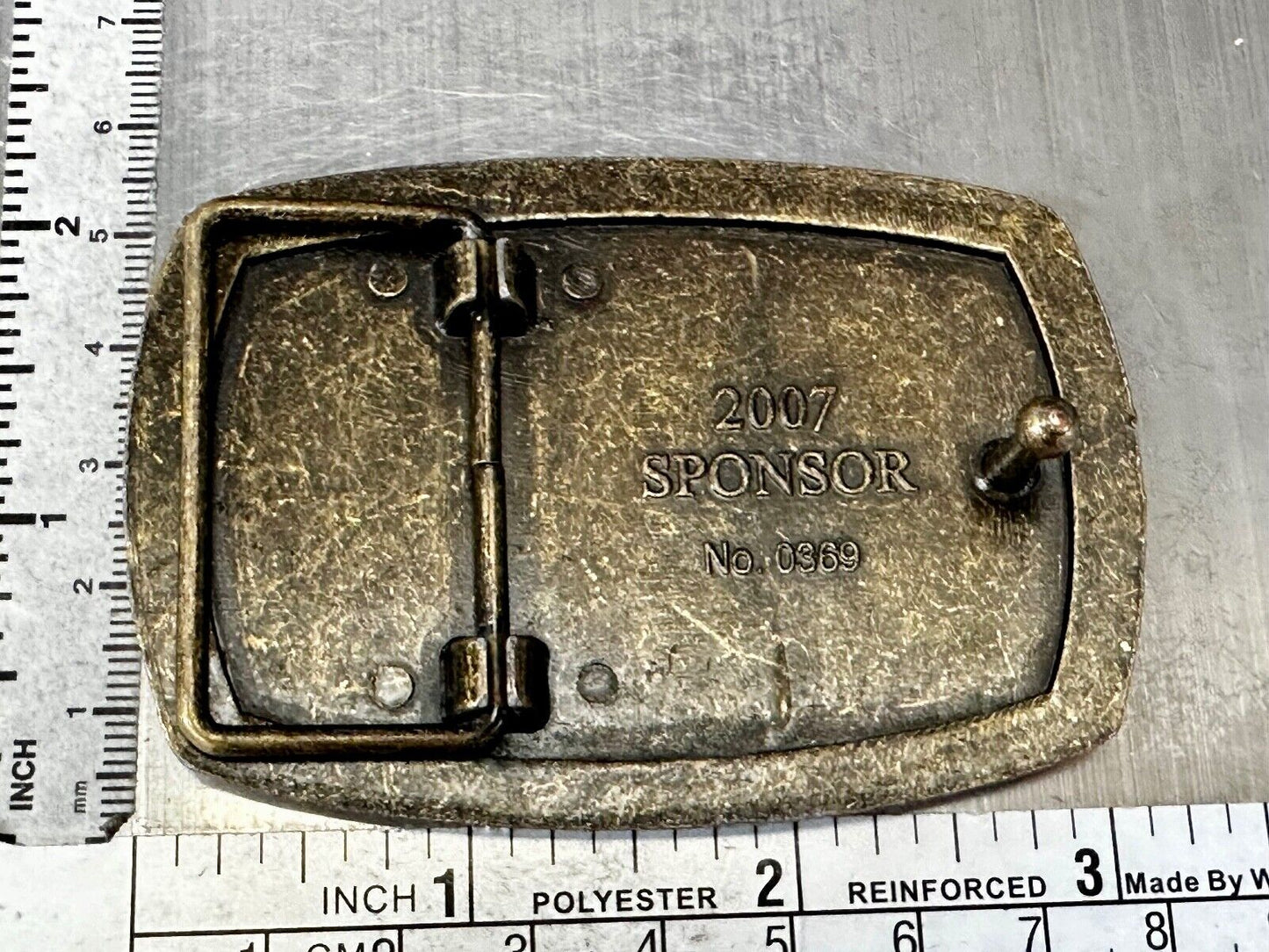 The American Veterans Disabled for Life Memorial Commemorative Belt Buckle