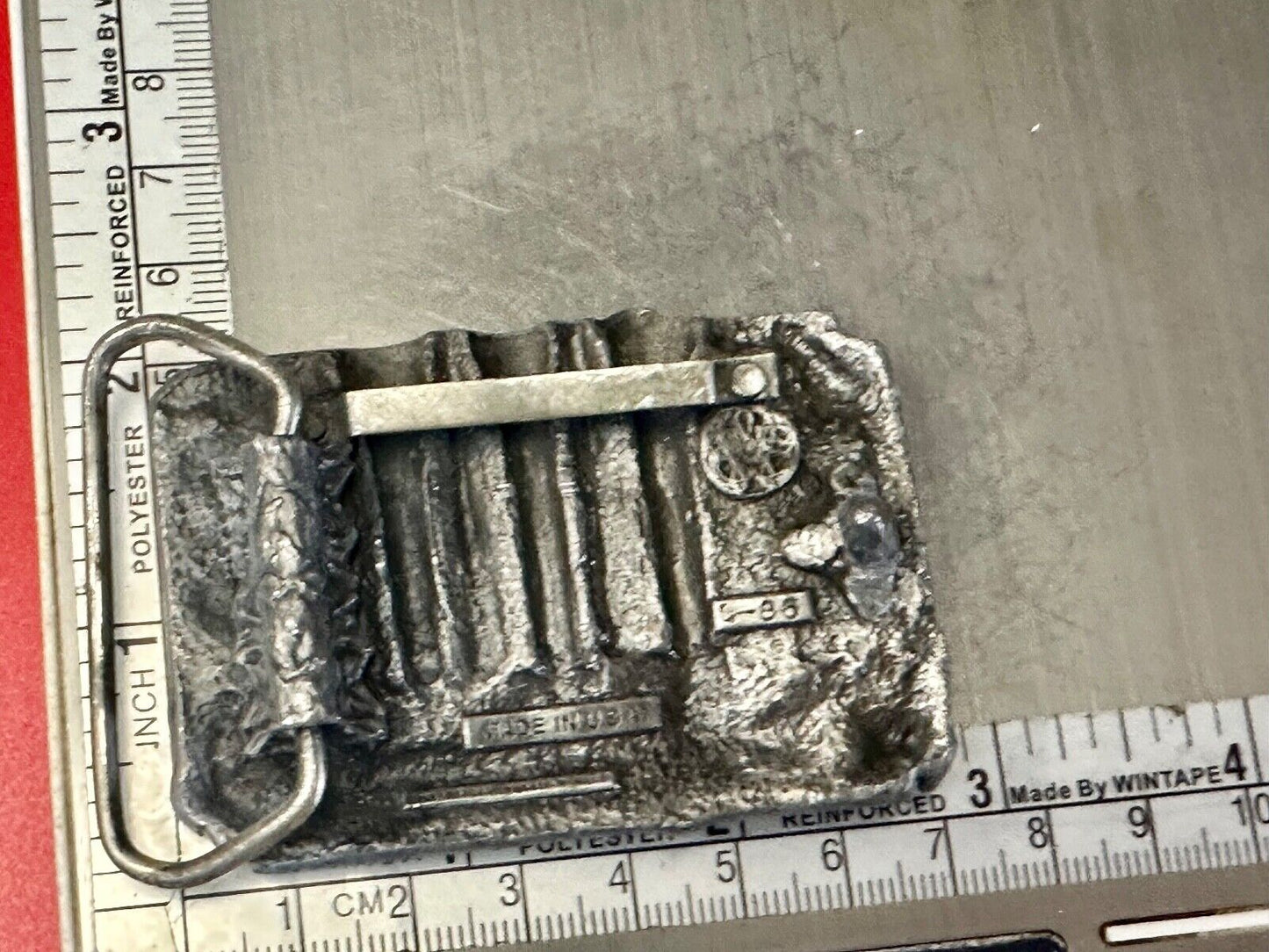The Great Sport of Golf belt buckle - ball to the green course par handicap L-86