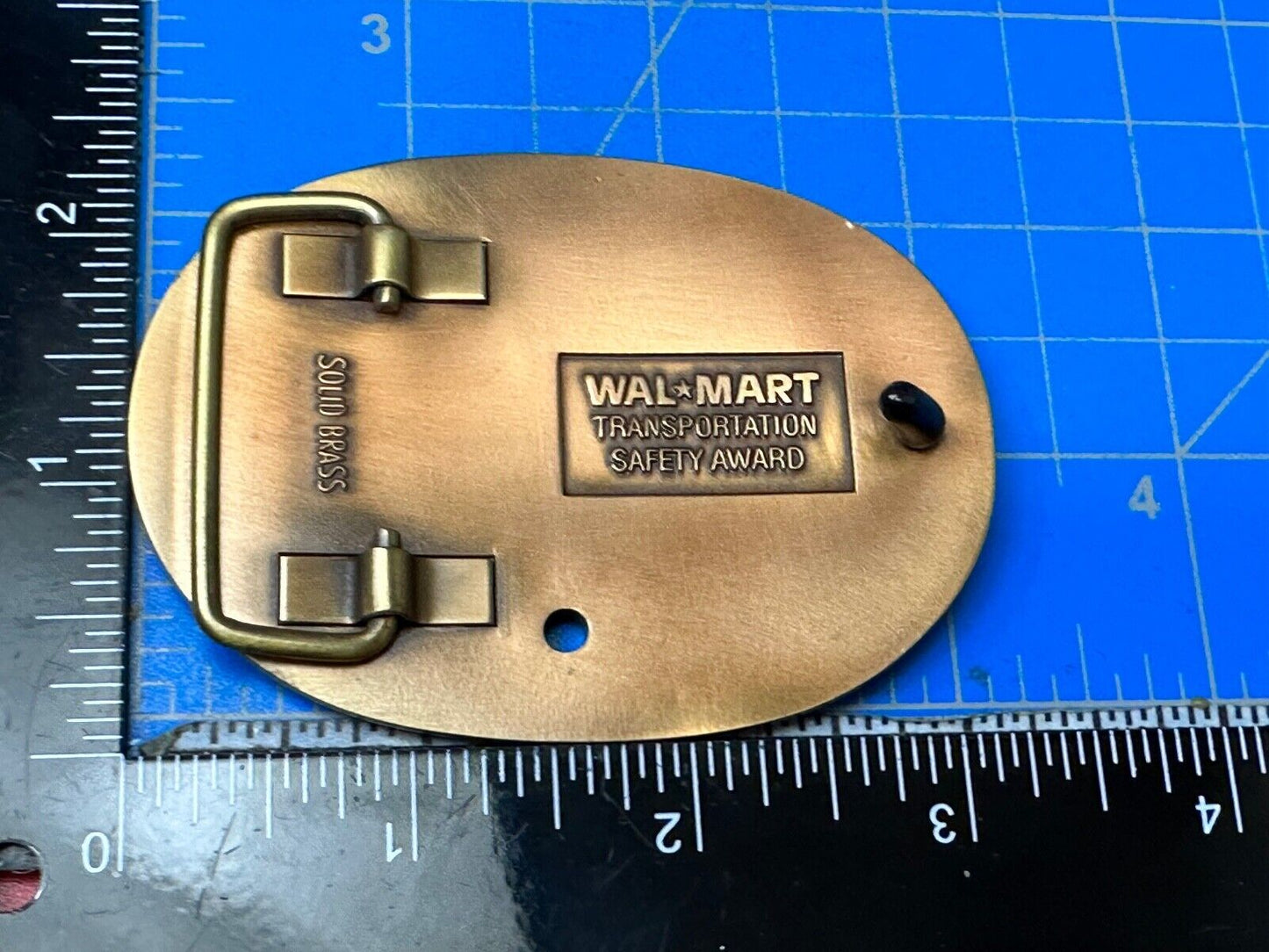 Through The Forrest Walmart Transportation Semi Drivers Safety Award Belt Buckle