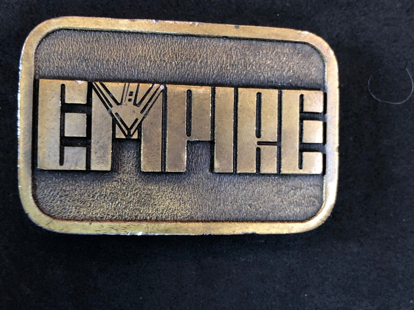 Vintage Empire Belt Buckle signed FEMA 1984