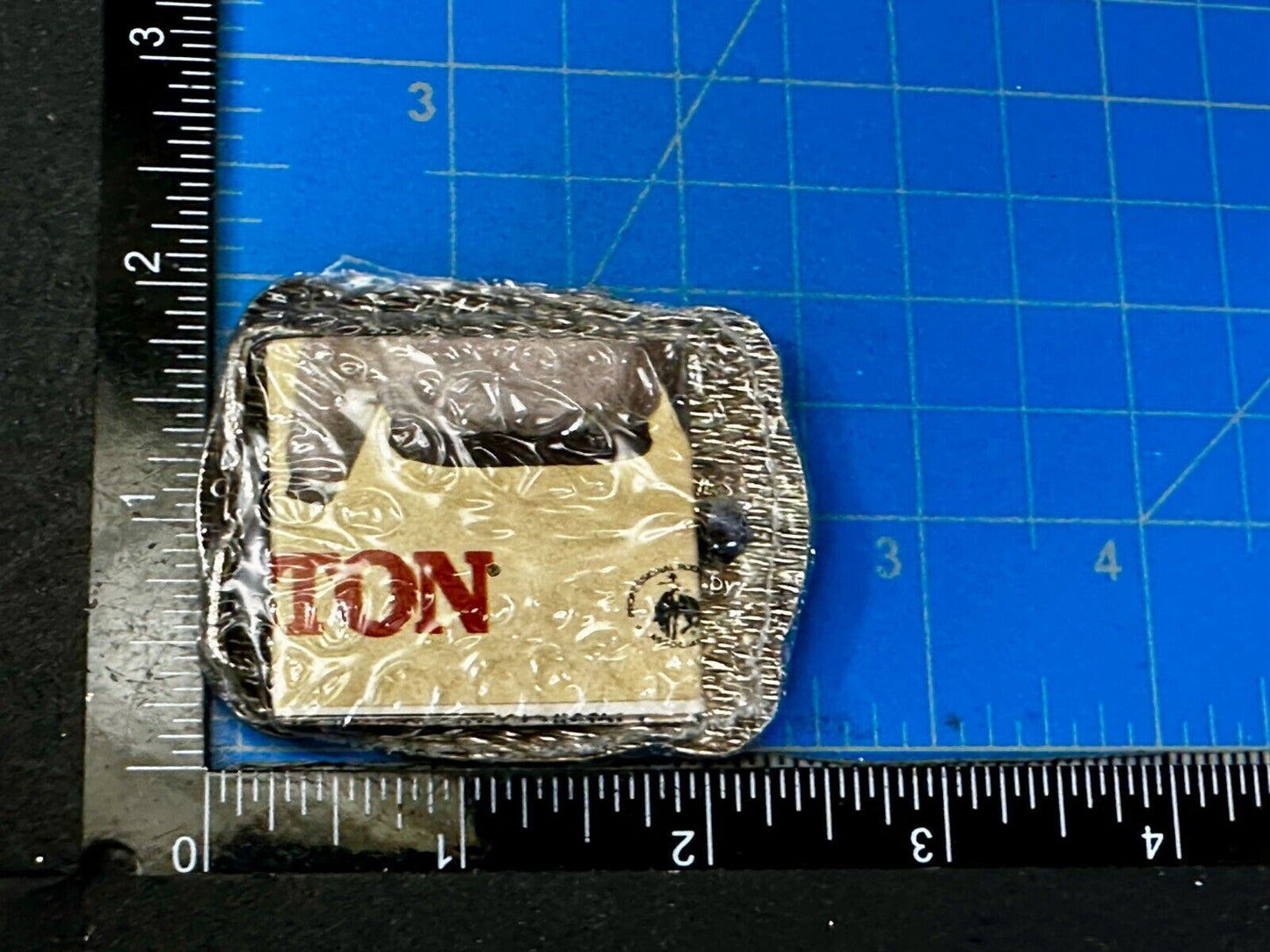 1985 Hesston National Finals Rodeo NFR Rodeo Cowboys NOS Youth Size Belt Buckle