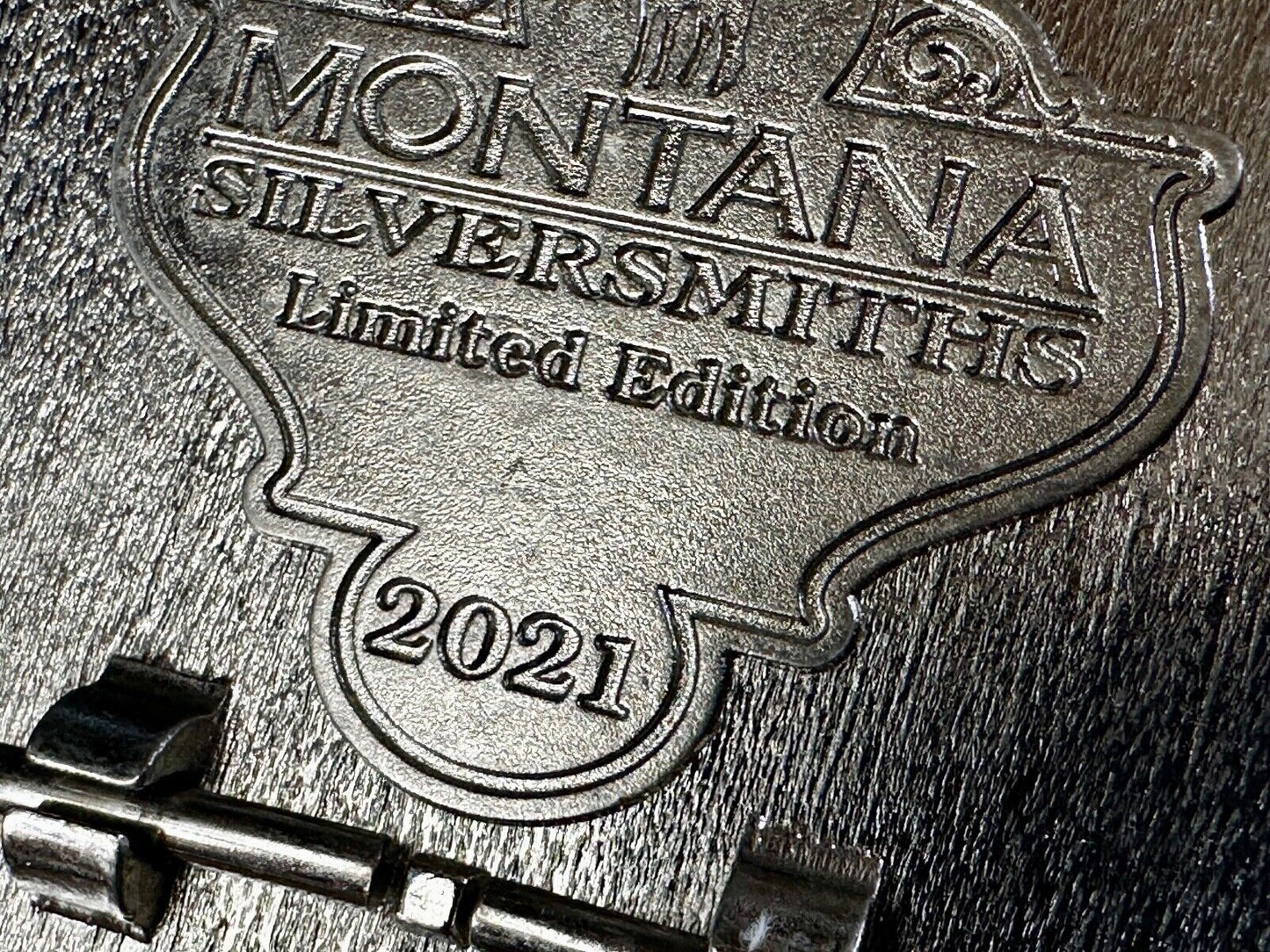 2021 PENDLETON Whisky Let'er Buck Rodeo Cowboys Montana Silversmiths Belt Buckle