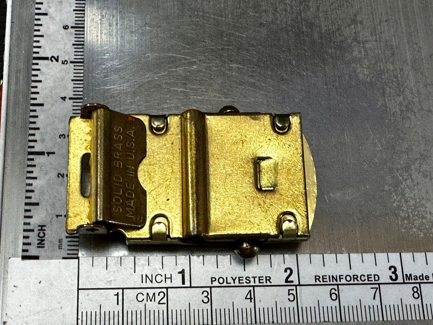 Tiger Cub Scout Replacement Solid Brass USA made Uniform Belt Buckle