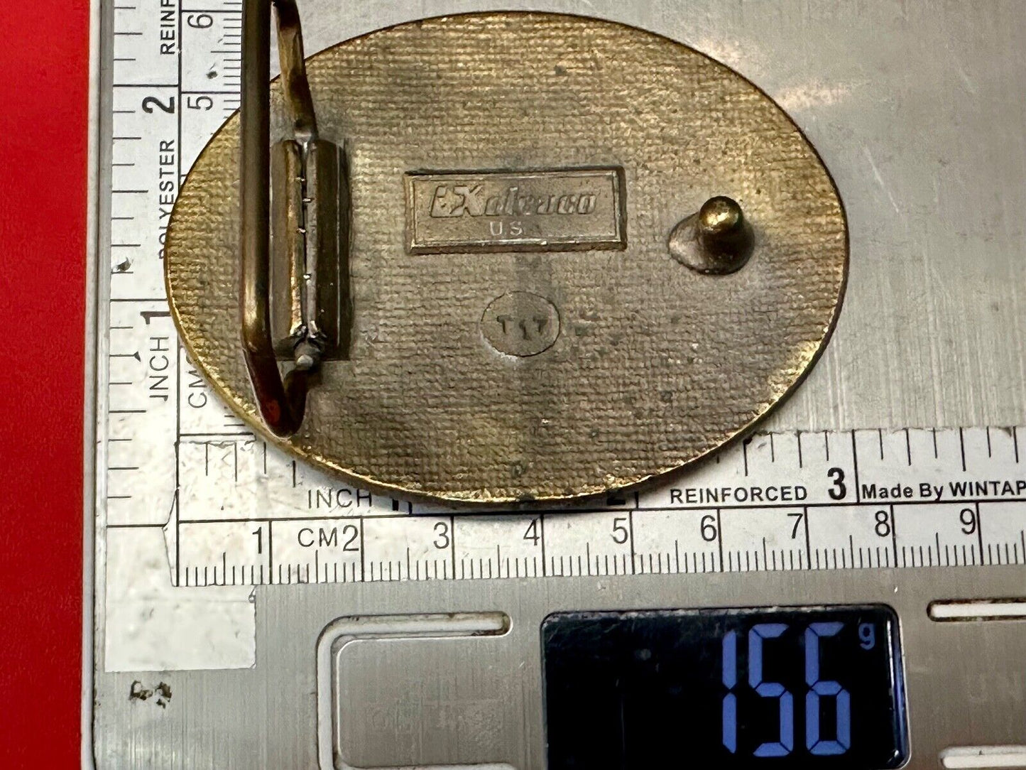 The Great State of Texas - Xalcaco T-17 Vintage belt buckle