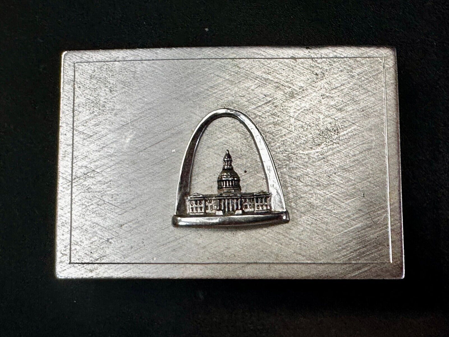 The Gateway Arch St. Louis Missouri Mo Monument Museum Commemorative Belt Buckle