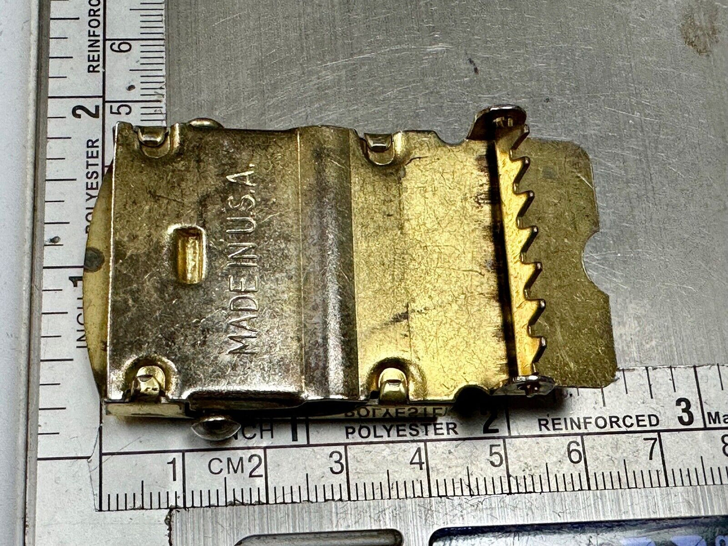 Vintage BSA Diamond Joublee 75 year celebration USA made belt buckle