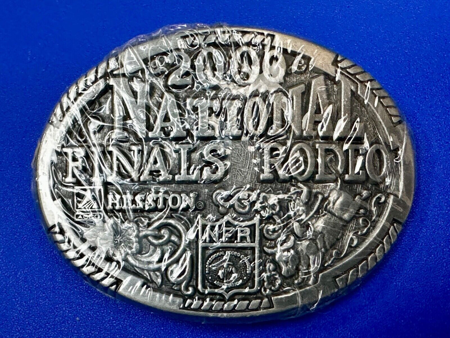 2000 NFR National Finals Rodeo NOS Youth Size Montana Silversmiths Belt Buckle