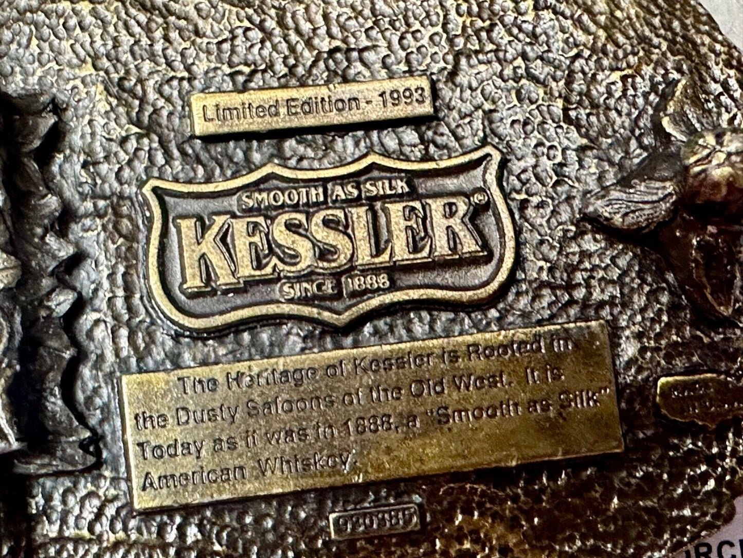 The Spirit of California - Kessler, smooth as silk belt buckle
