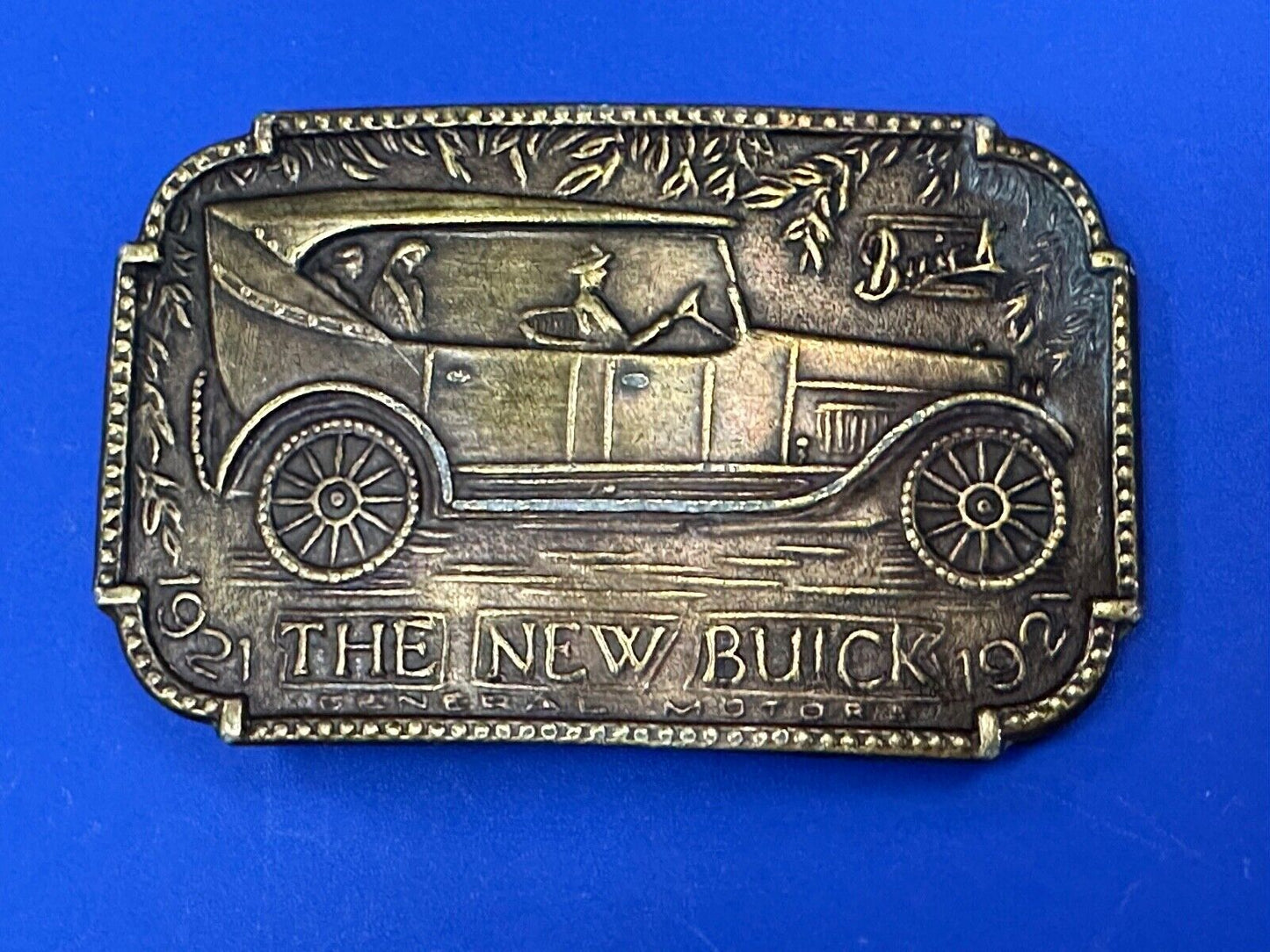 The New Buick vintage belt buckle for auto car truck collectors dealers
