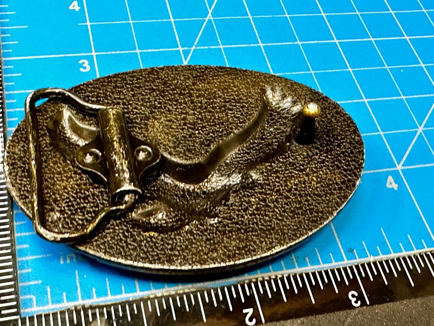 American Pride Flying Hunting Patriotic American Bald Eagle Raised Belt Buckle