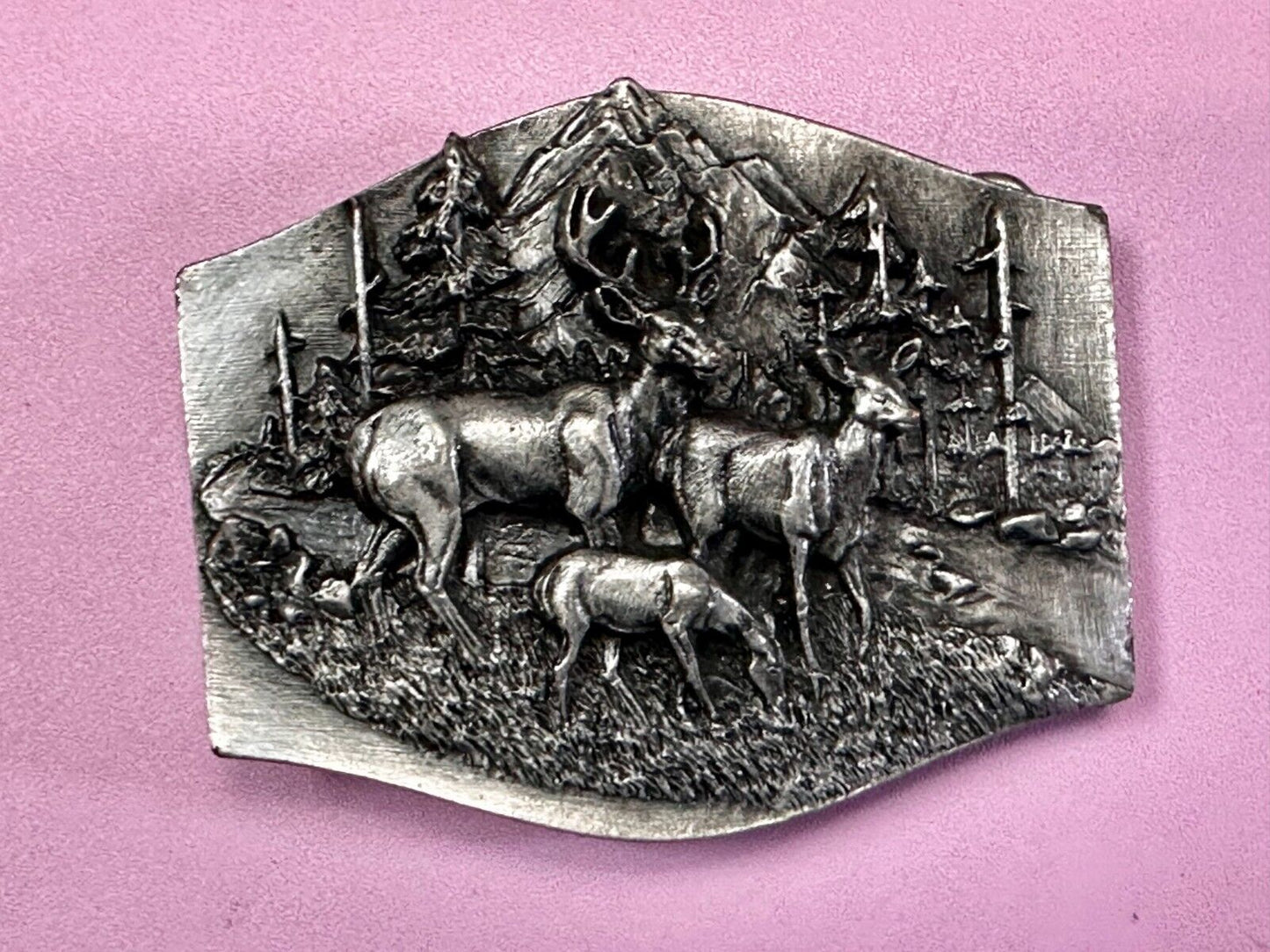 Belt Buckle Deer