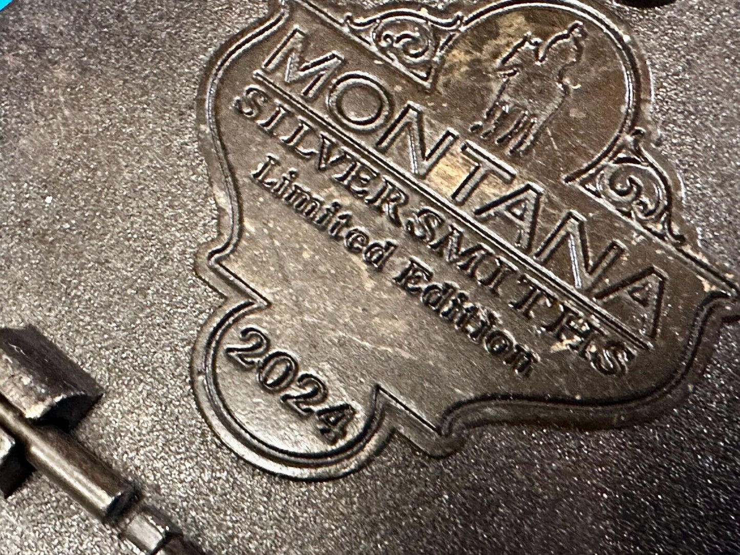 2024 Pendleton Whiskey Let'er Buck Rodeo Cowboy Montana Silversmiths Belt Buckle