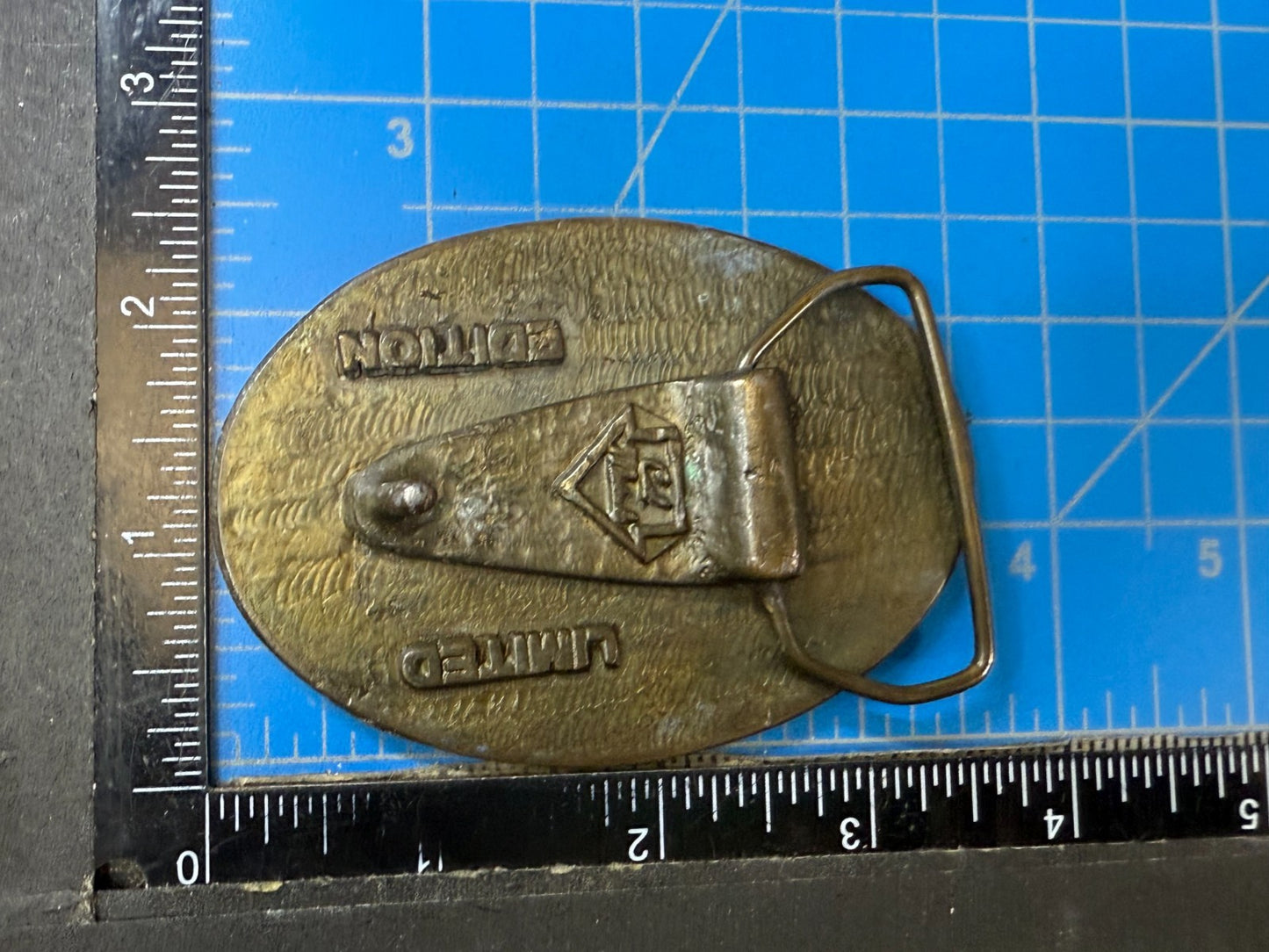 The Union American Civil War 125 Years Grant Clemens Twain Cal Metal Belt Buckle