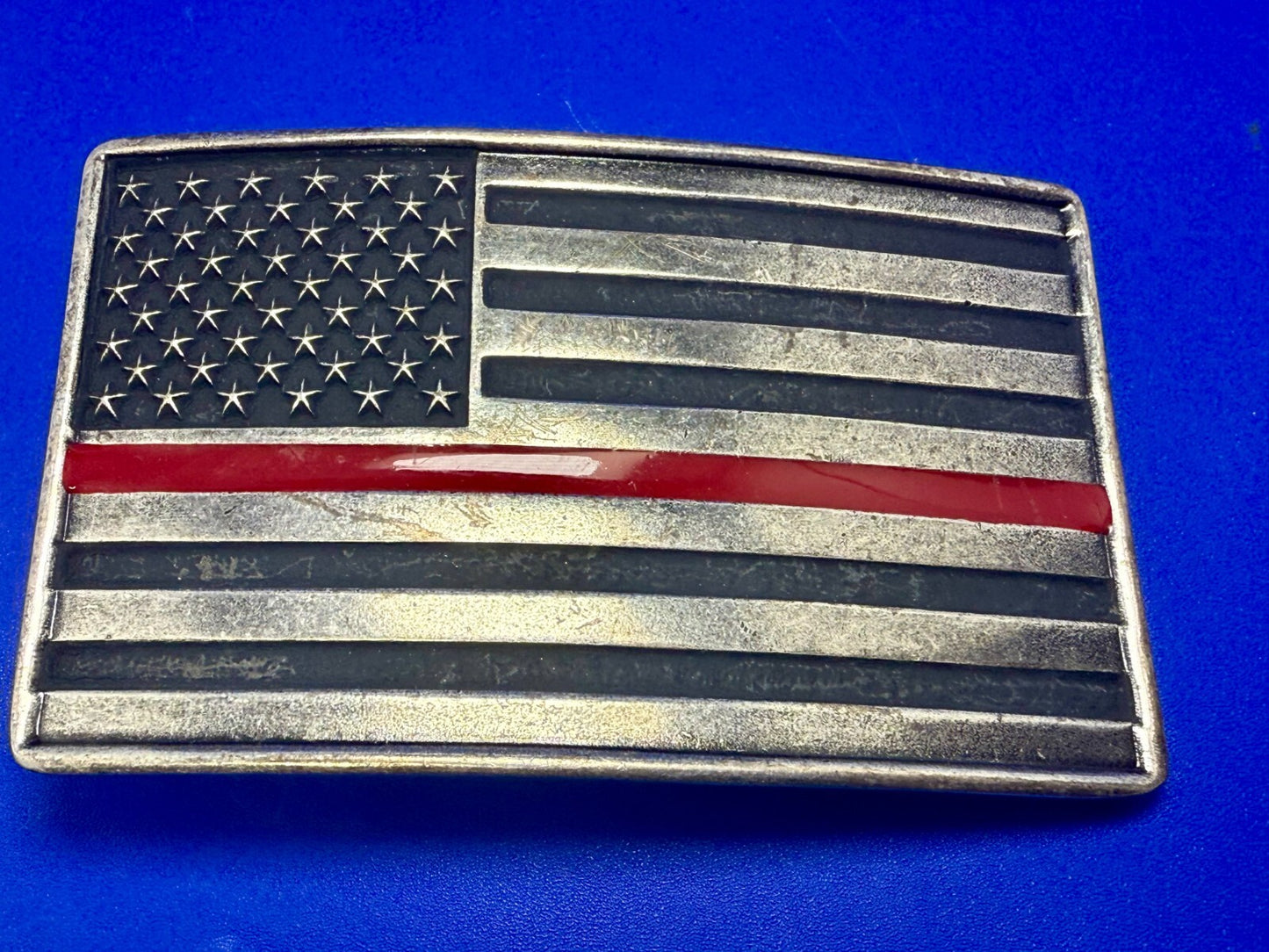 USA United States Flag American Pride Patriotic Montana Silversmiths Belt Buckle