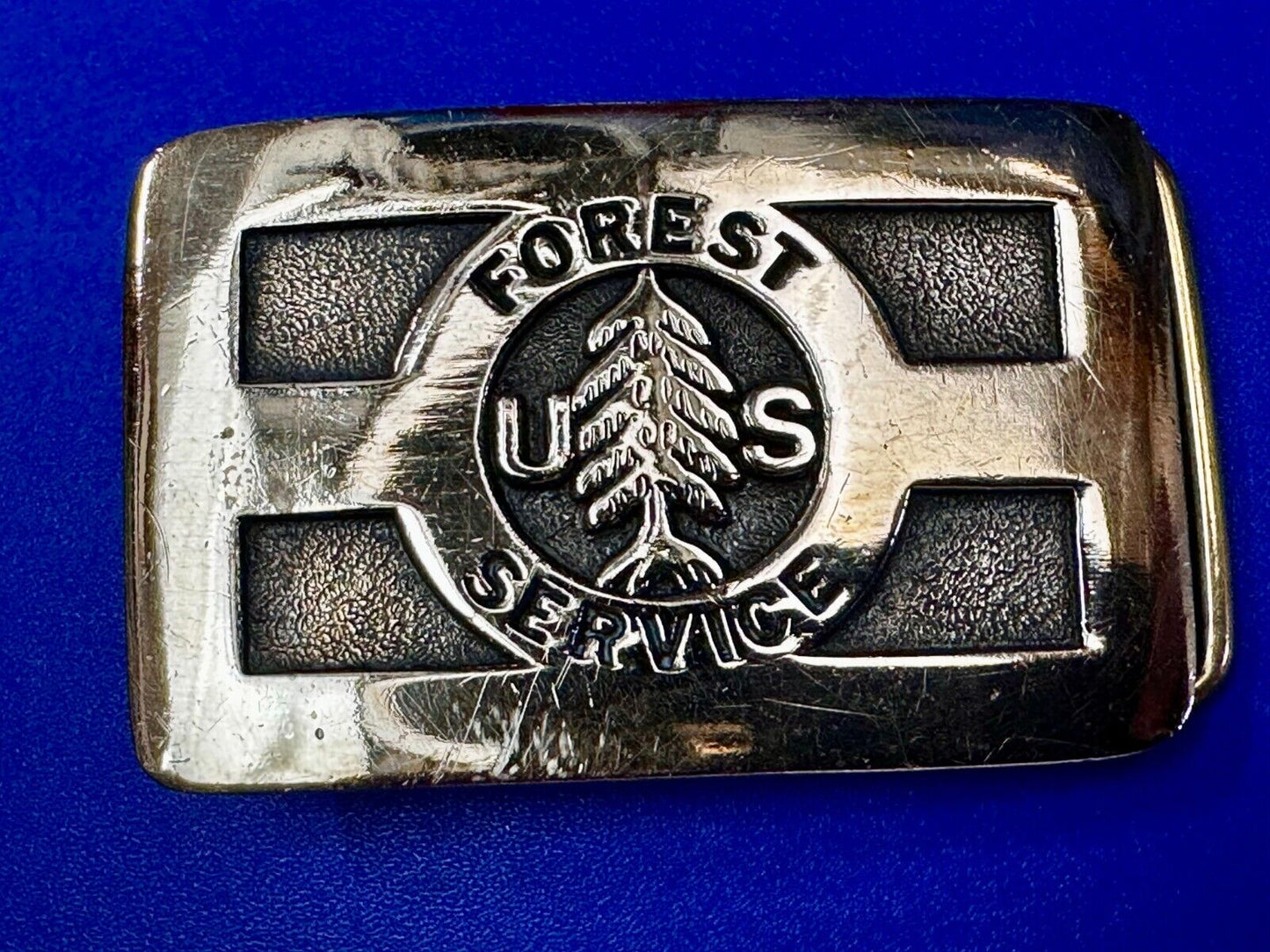 US Forest Service Vintage 1979 Commemorative Belt Buckle by Western Heritage Co