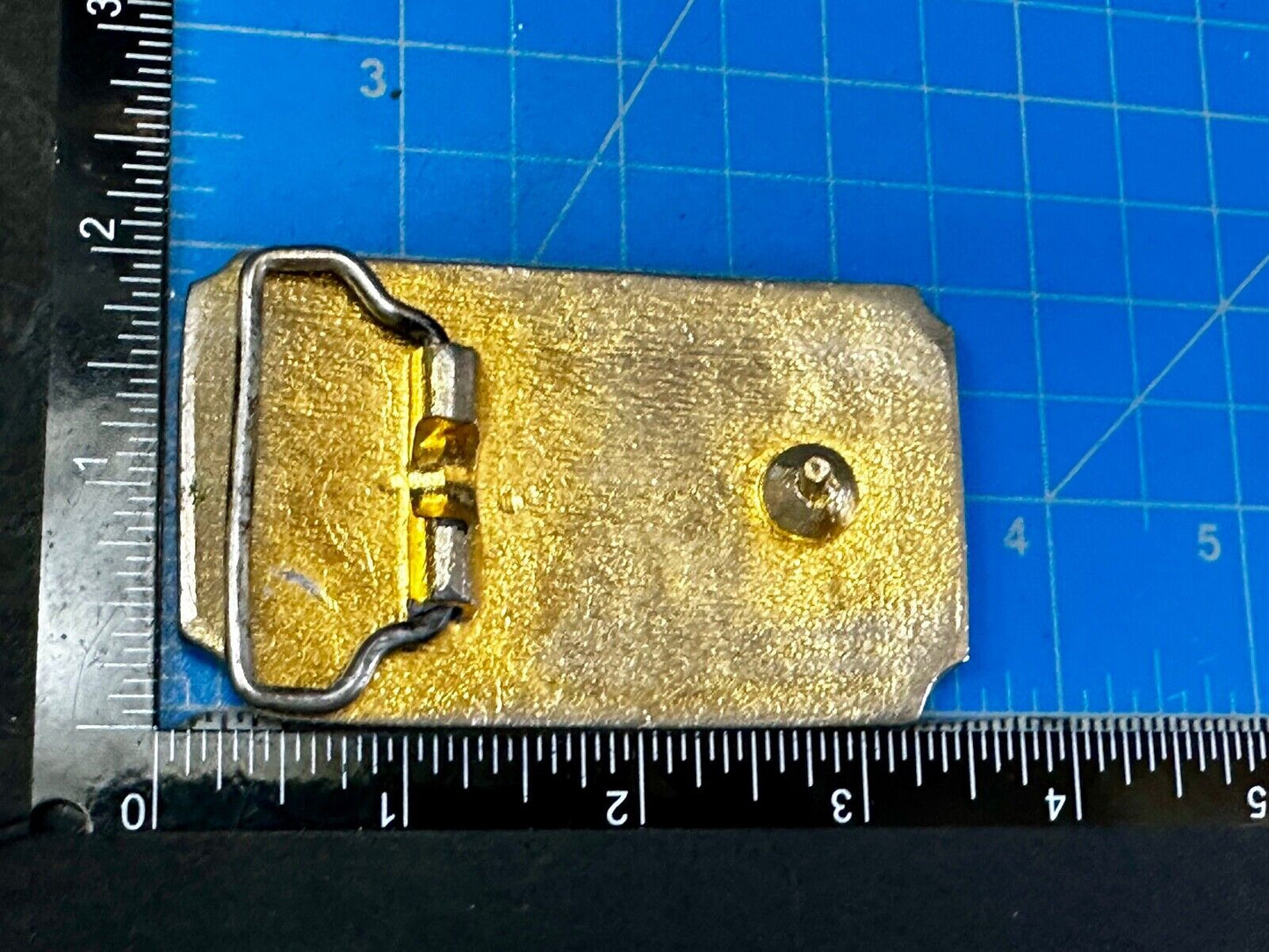 Vintage 1970s Circus Circus Hotel & Casino Gold-Tone Belt Buckle Rare Las Vegas