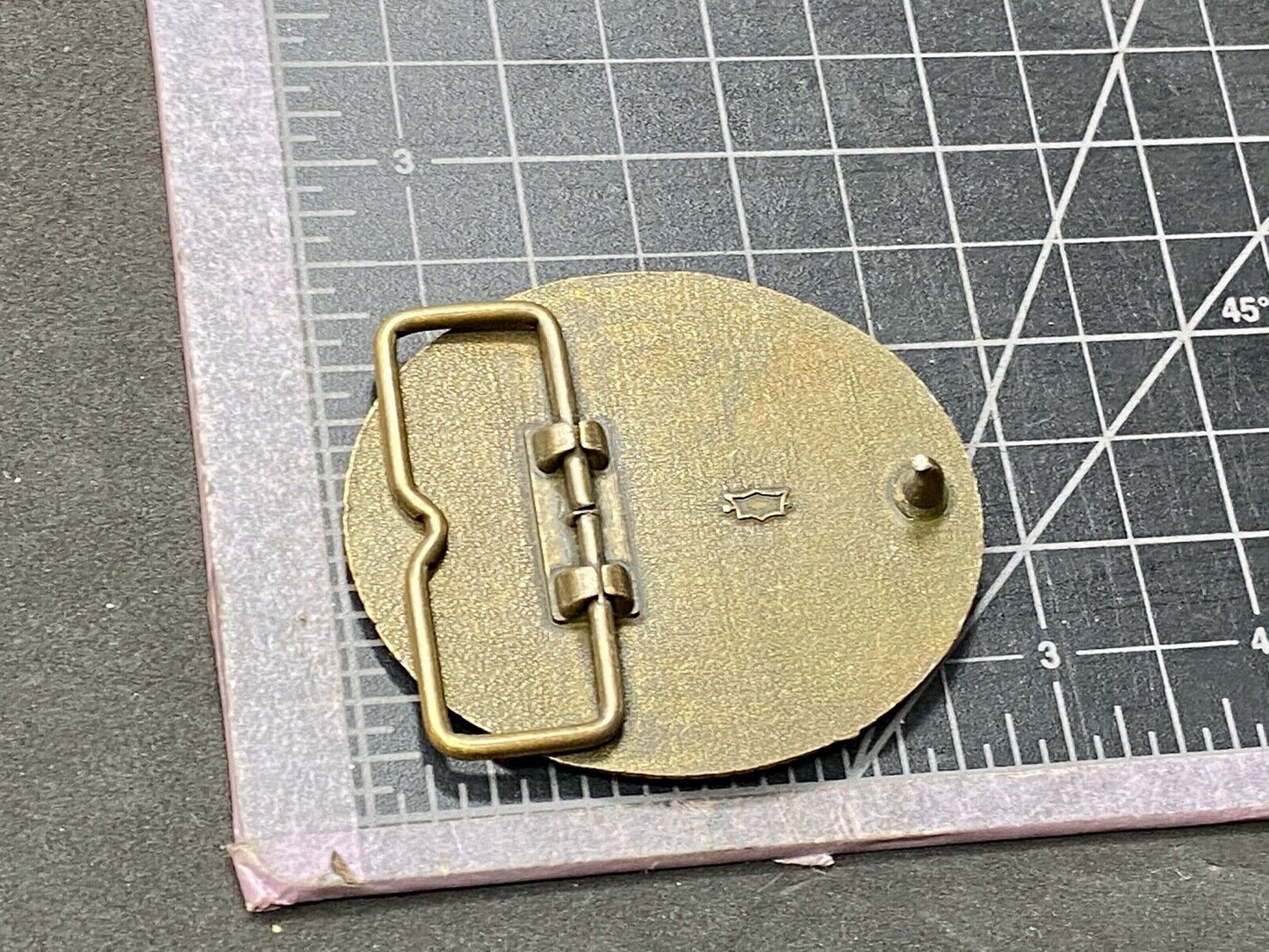 VINTAGE 1970s **SMITH-GRUNER SII MINING EQUIPMENT COMPANY** BELT BUCKLE