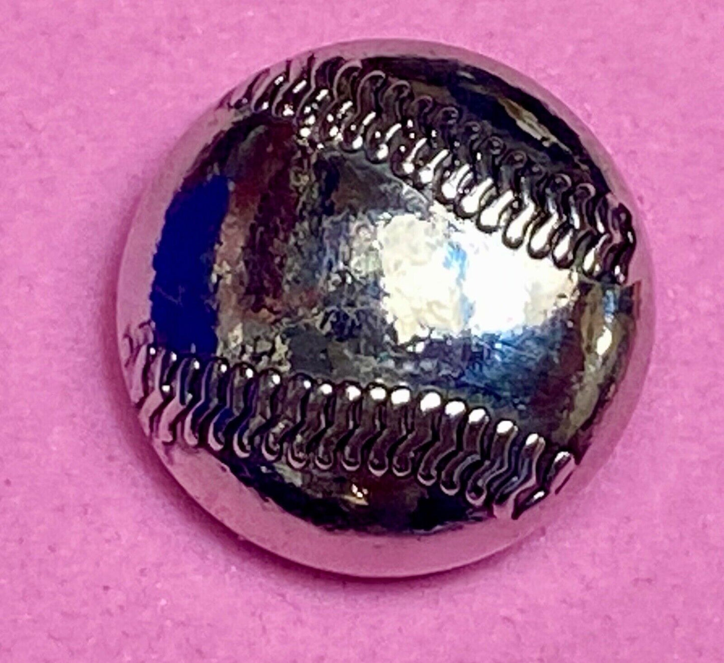 baseball or softball shaped 18mm Button Charms, Ginger Snaps - Magnolia Vine