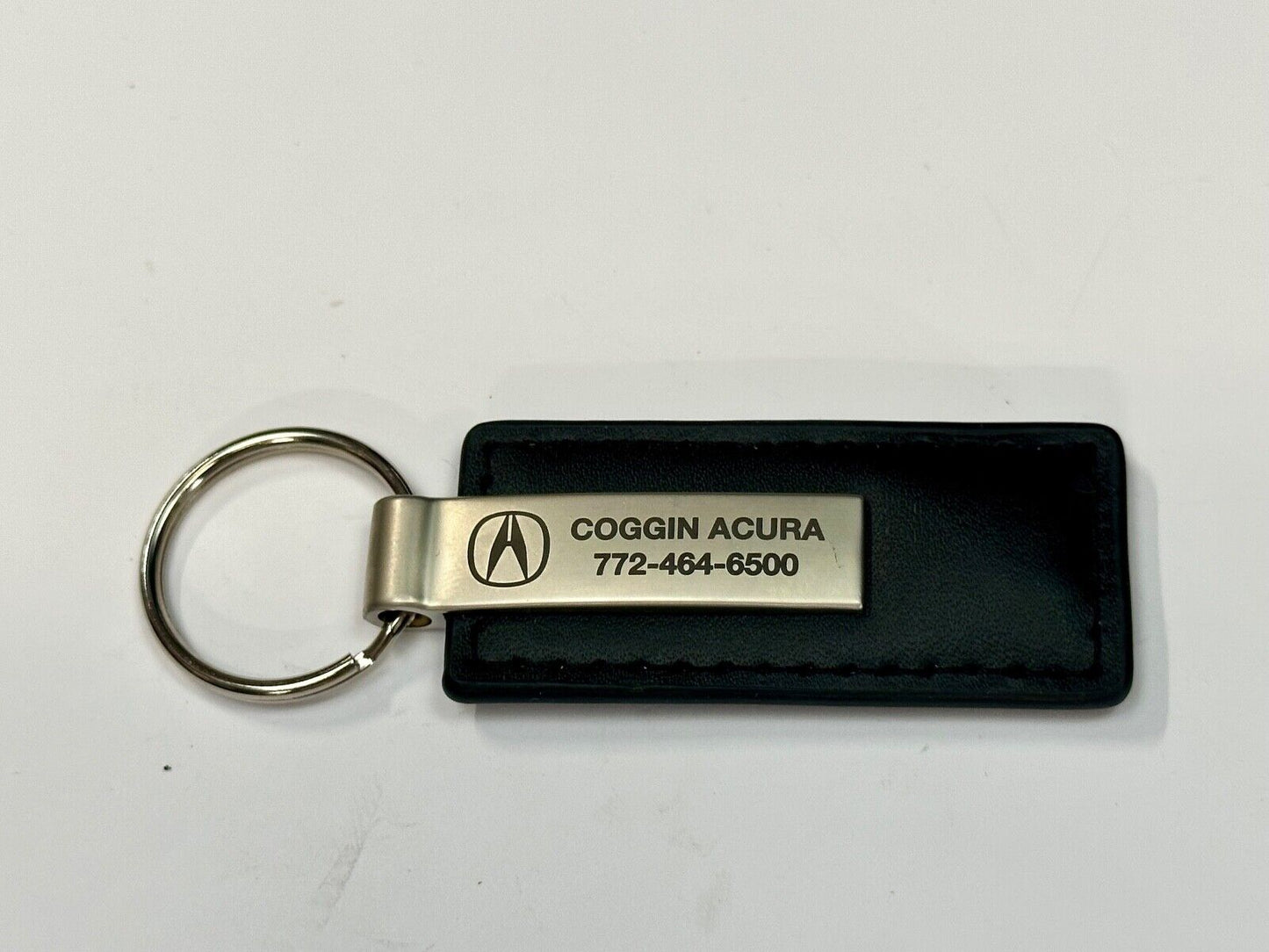 Vintage Coggin Acura Auto Dealers Car Keychain - Key Ring Chain