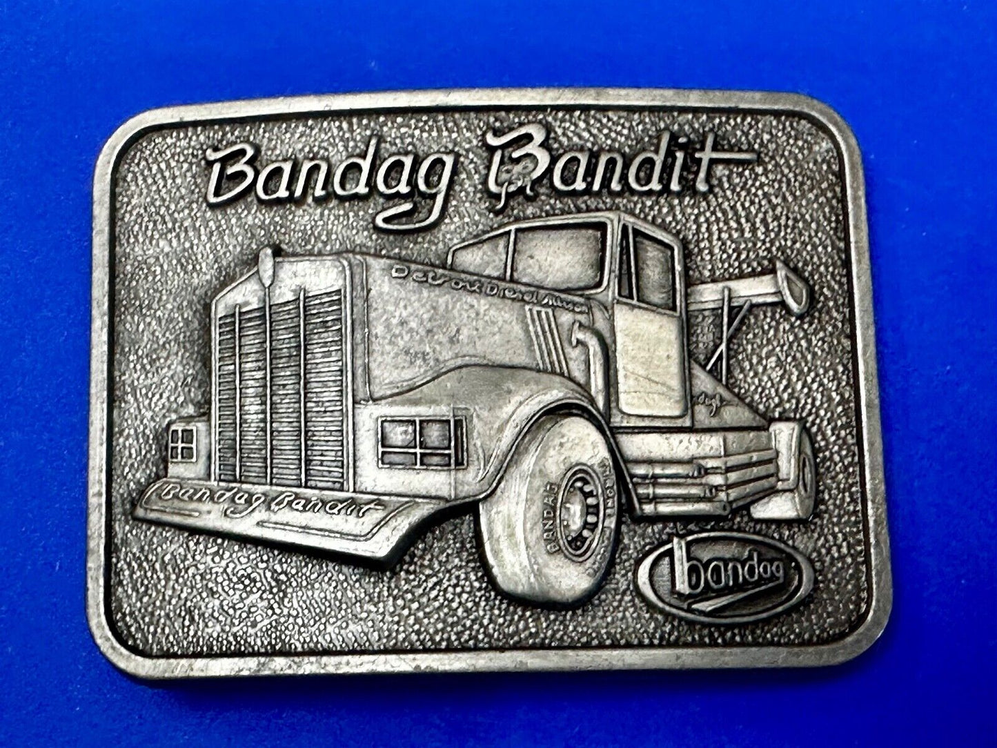 Bandag Bandit Vintage Kenworth Big Rig Trucking Semi Drivers Belt Buckle by RJ