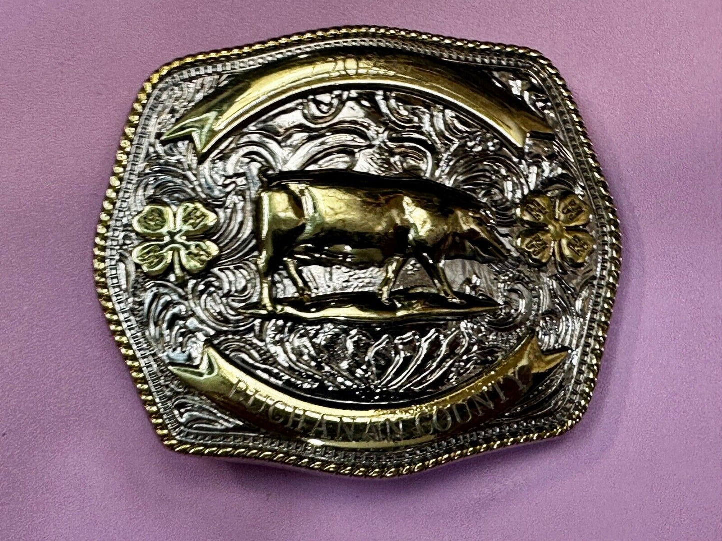 2022 Buchanan County Fair Iowa? Trophy Belt Buckle