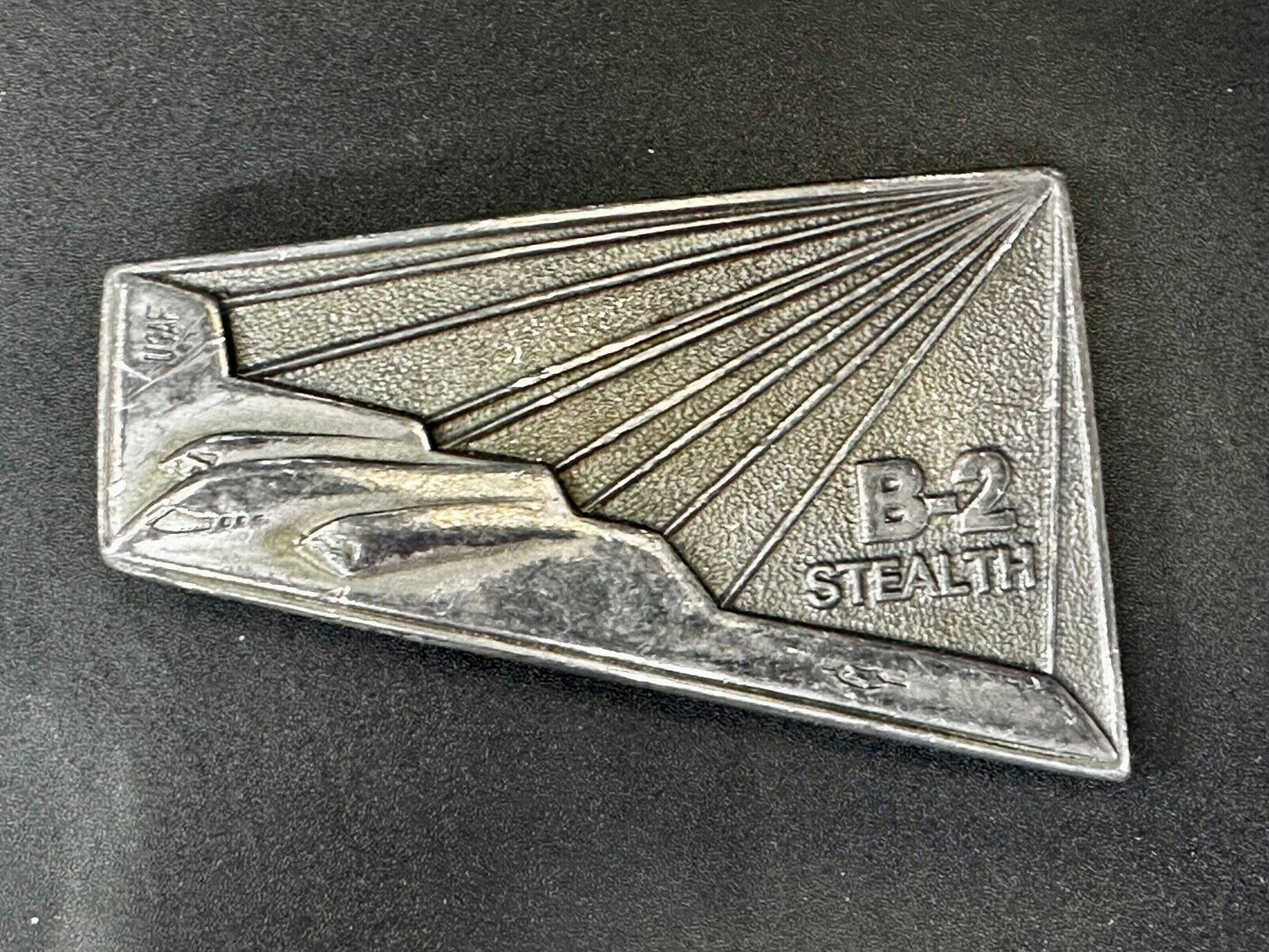B-2 Stealth Advanced Technology Bomber US Aircraft Commemorative Belt Buckle