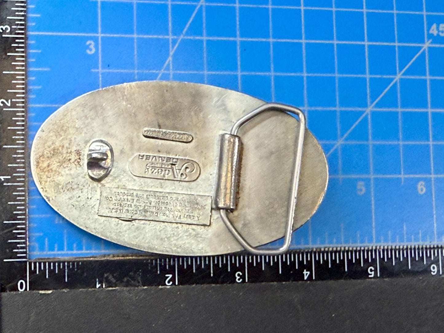 Taste as Great as Its Name Old Milwaukee Beer Promotional Belt Buckle by Adezy