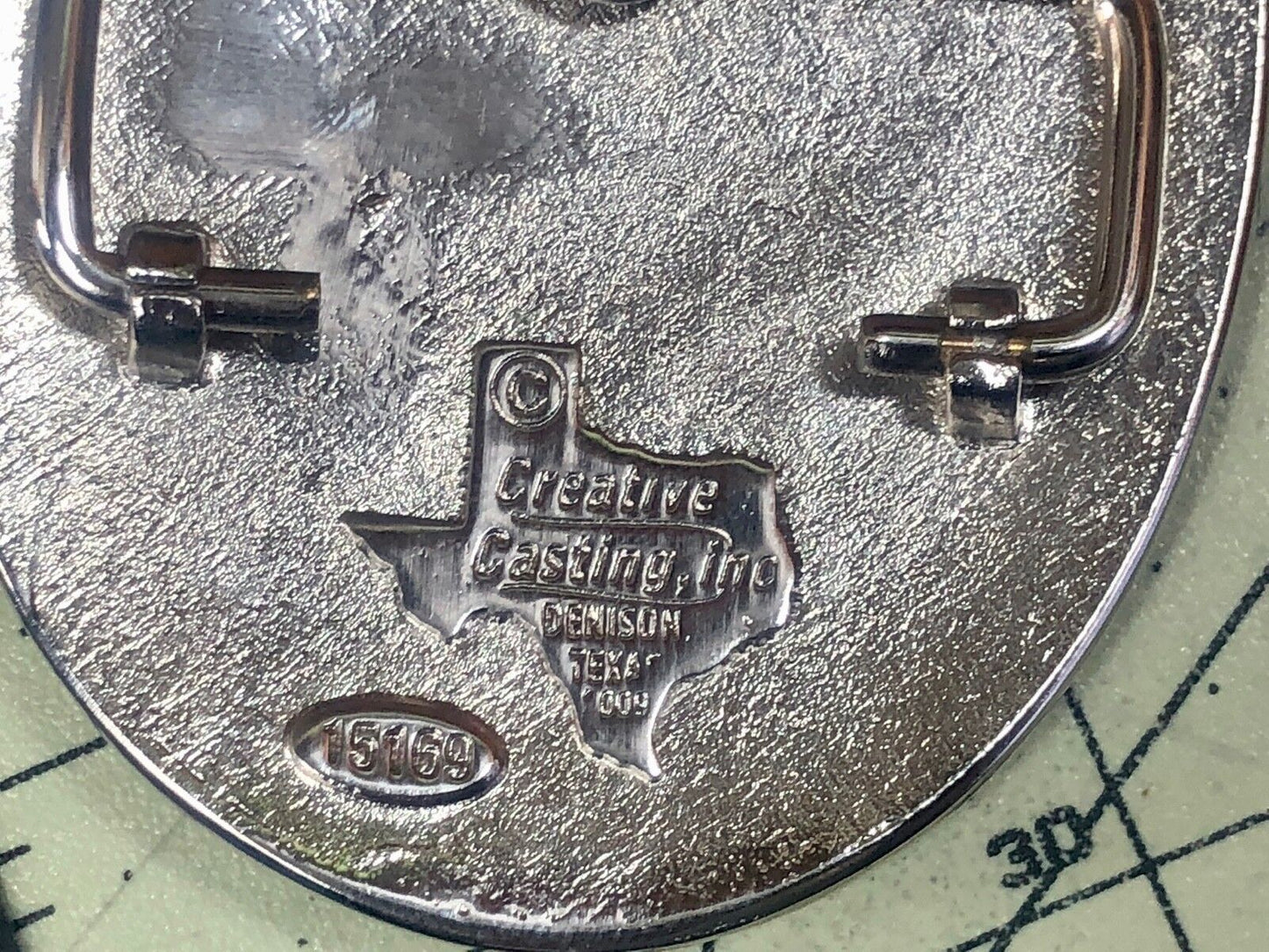 Award type Tucson Boys Chorus belt buckle Arizona AZ by Creative Casting / Texas