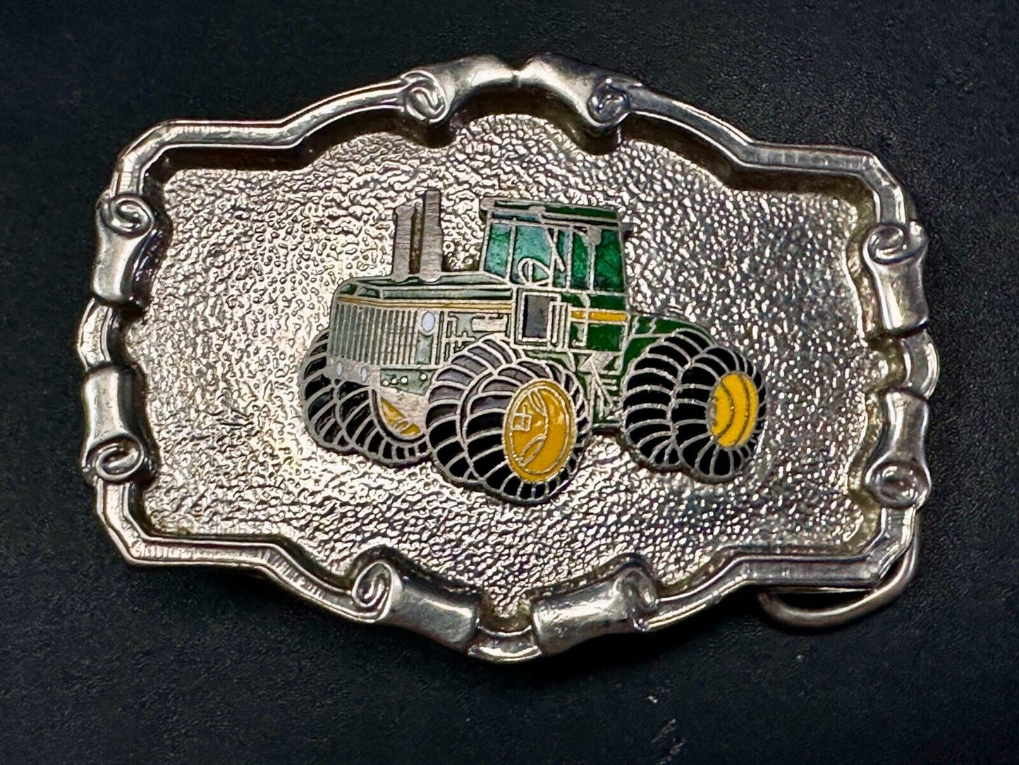 Tractor Agricultural Farm Equipment Arroyo Grande Farmers Vintage W Belt Buckle
