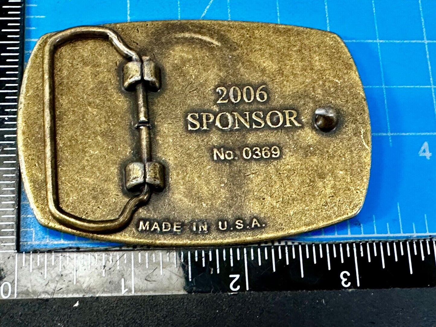 The American Veterans Disabled For Life Memorial Commemorative Belt Buckle