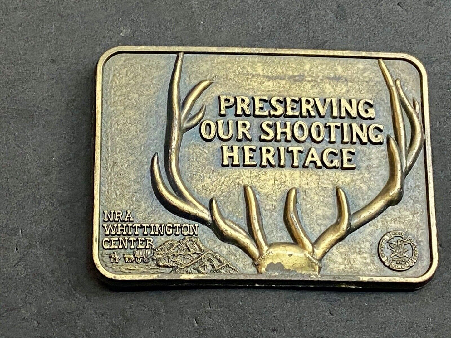 Belt Buckle Preserving shooting Heritage Gun Owners National Rifle Association