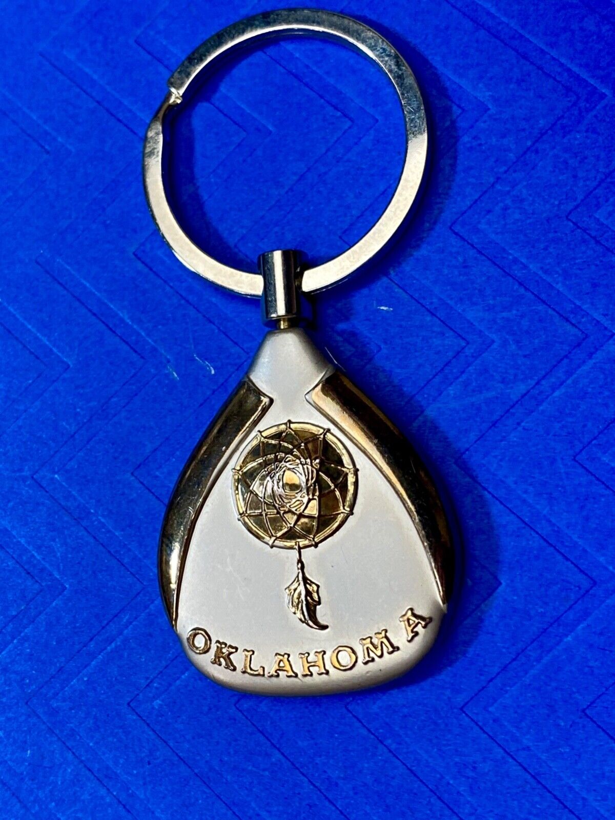 The Great State of Oklahoma keychain Souvenir Key Chain Key Ring