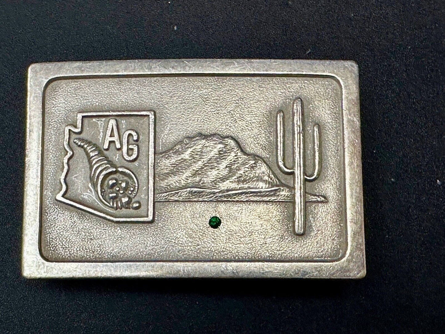 Arizona State MAP A.G. Farming Theme Vintage Belt Buckle