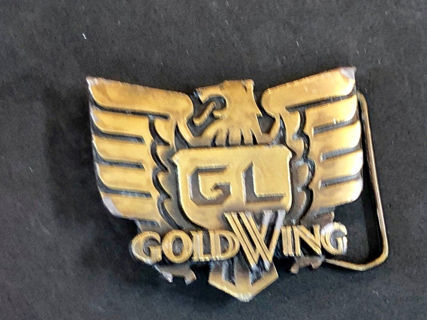 1987 Brookfield Collectors guild - Honda Gold Wing GW motorcycle belt buckle