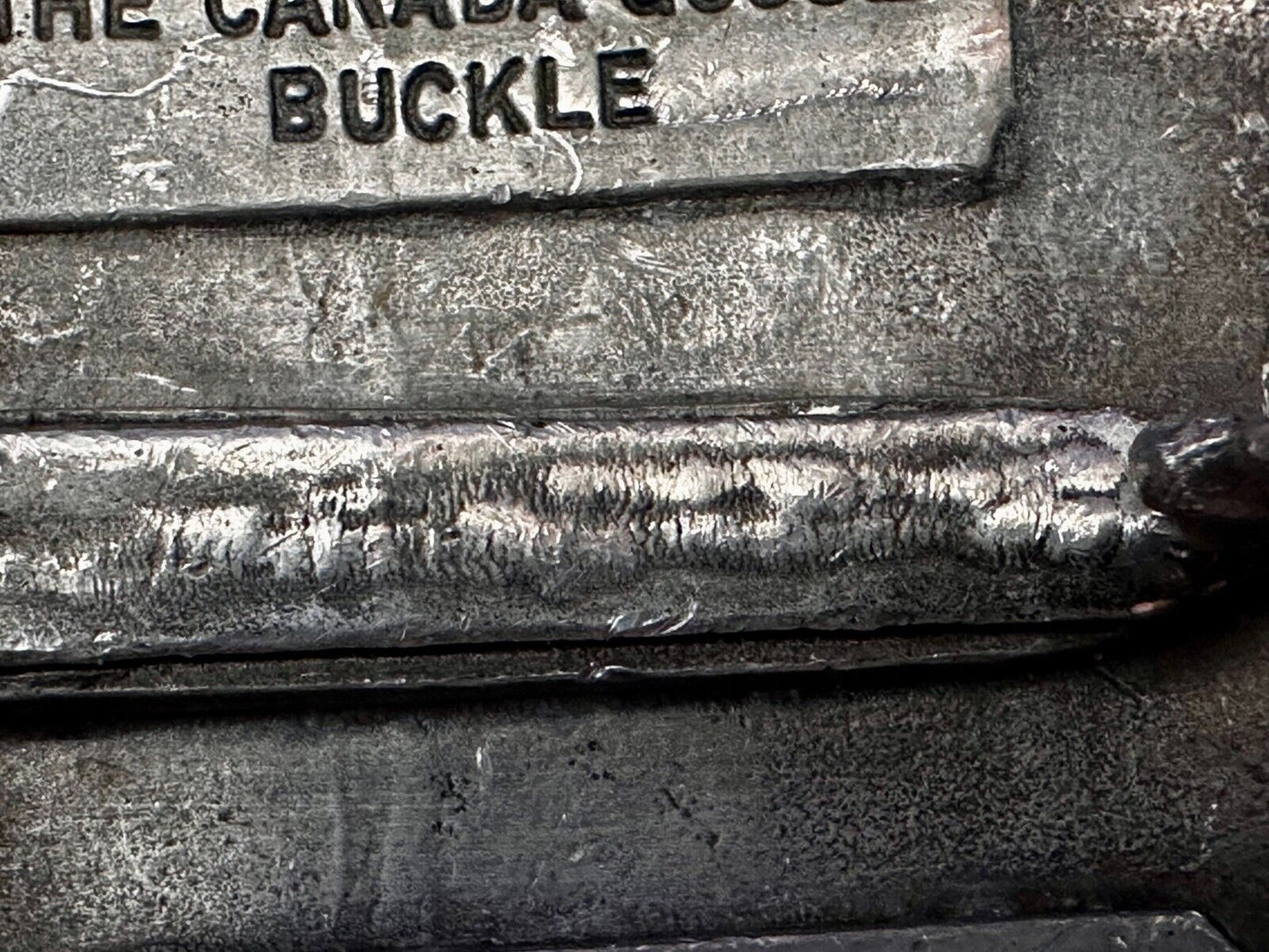 The Canadian Goose Commemorative Belt Buckle by Elm Tree Studio