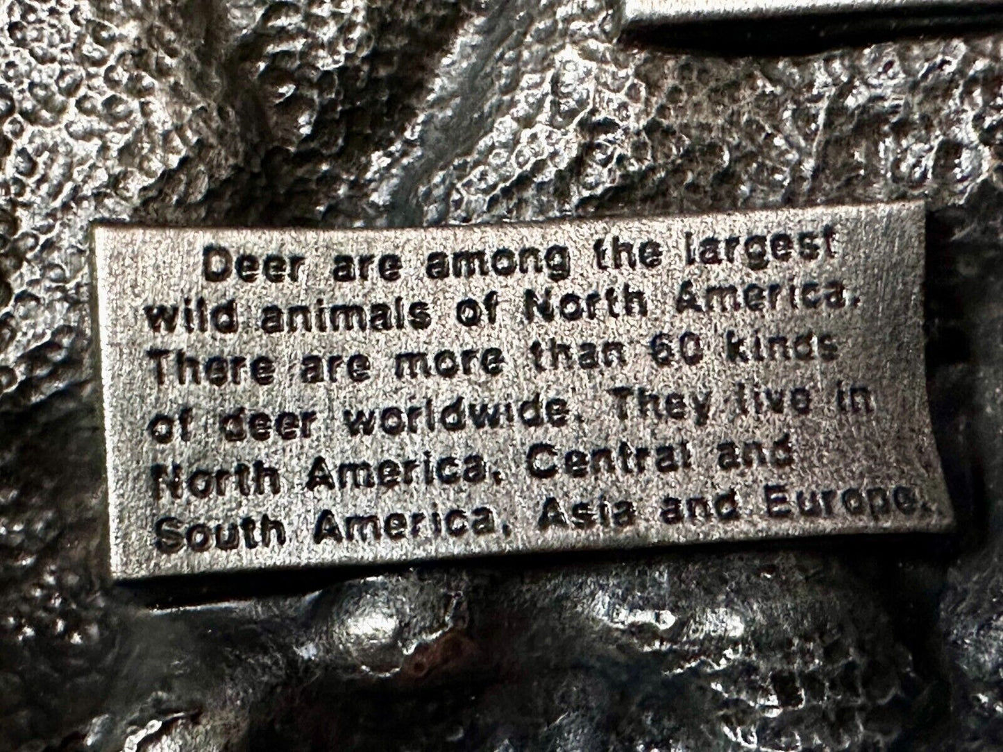 Belt Buckle Deer