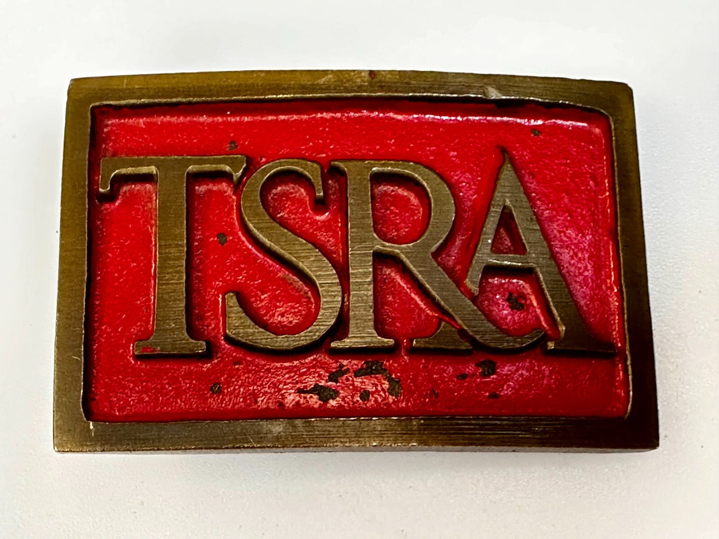 TSRA Texas State Rifle Association Gun Firearm 2nd Amendment Rights Belt Buckle