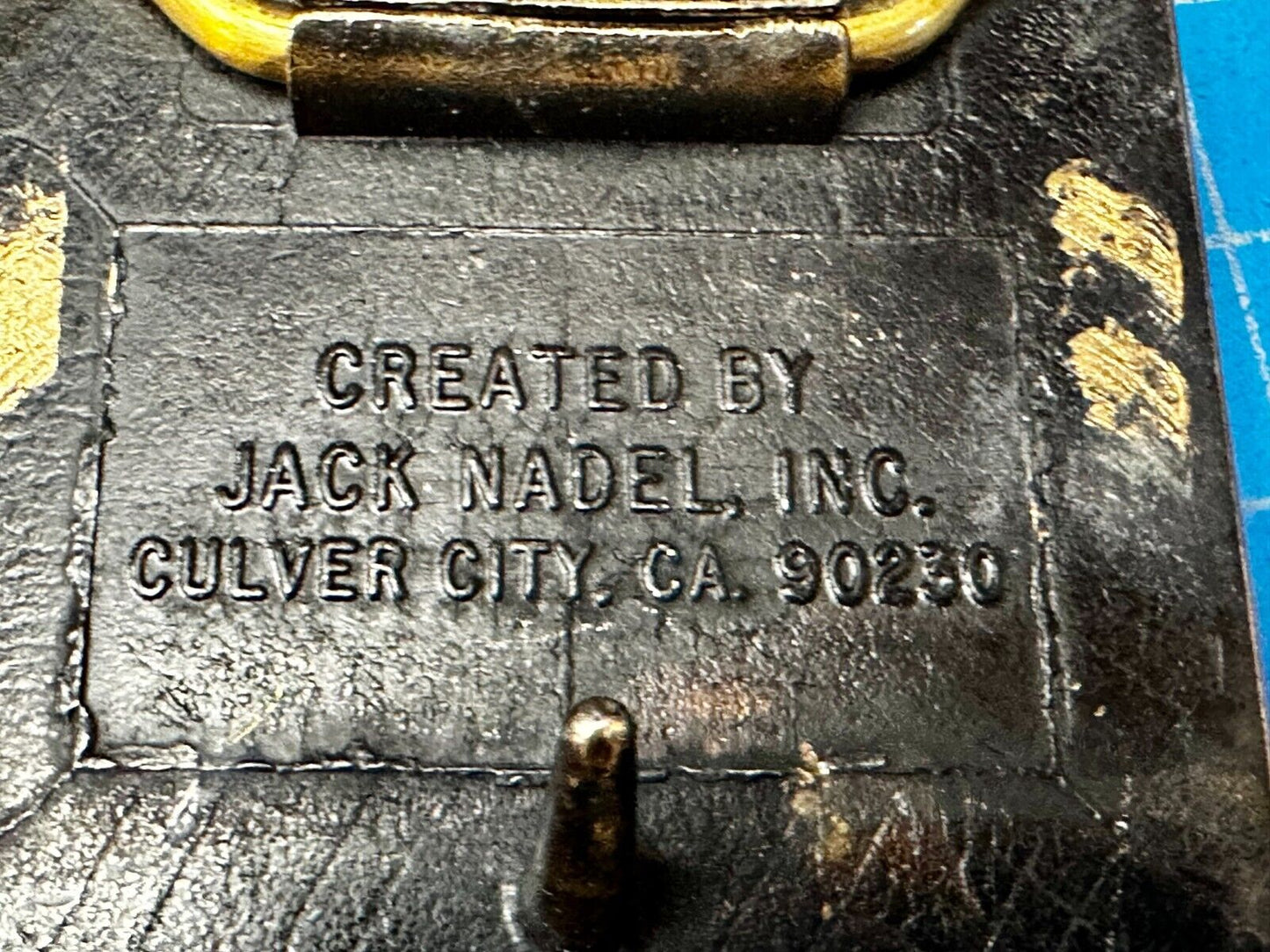 TC Transcon Shipping Company Commemorative Belt Buckle By Jack Nadel