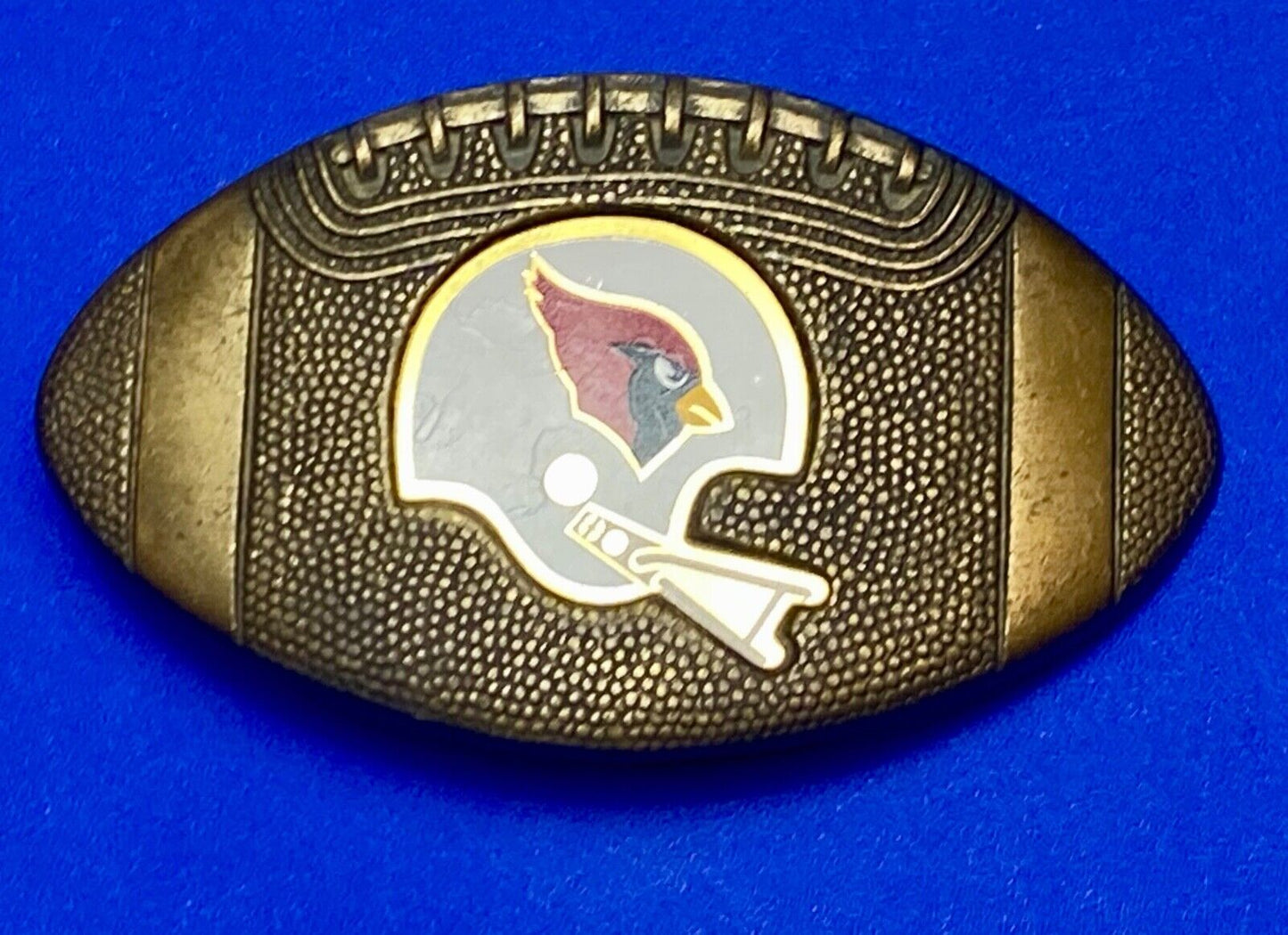 Vintage 1979 Arizona Cardinals Football team Belt Buckle VINTAGE NFL Properties