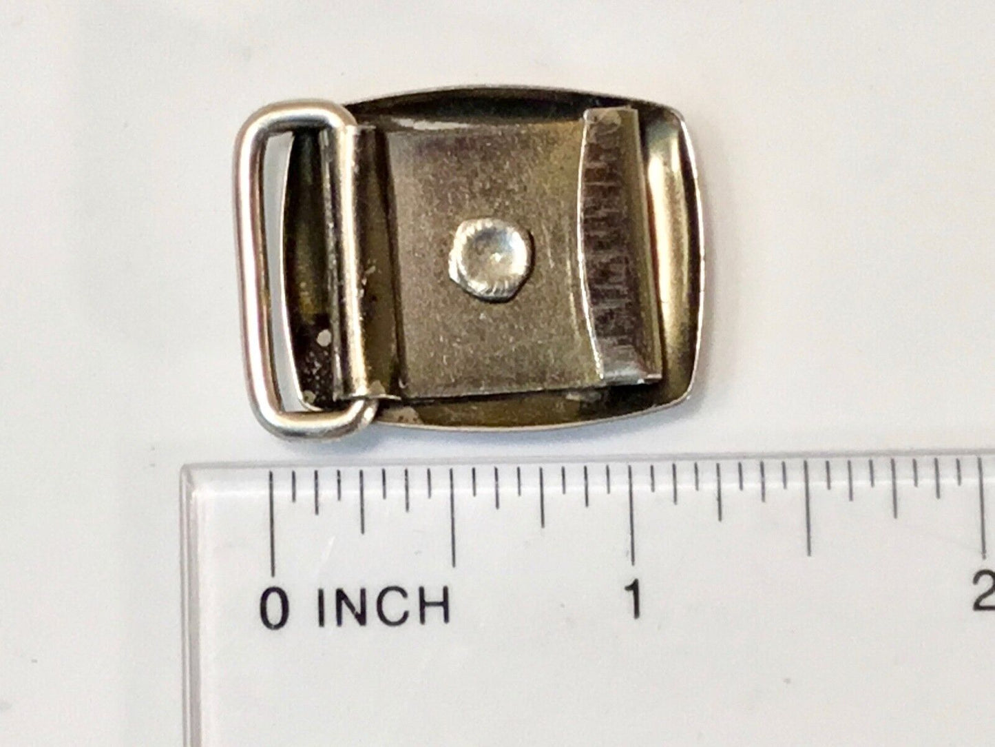Vintage Antique? Brass tone? Metal? Dress Fancy Centerpiece Belt Buckle