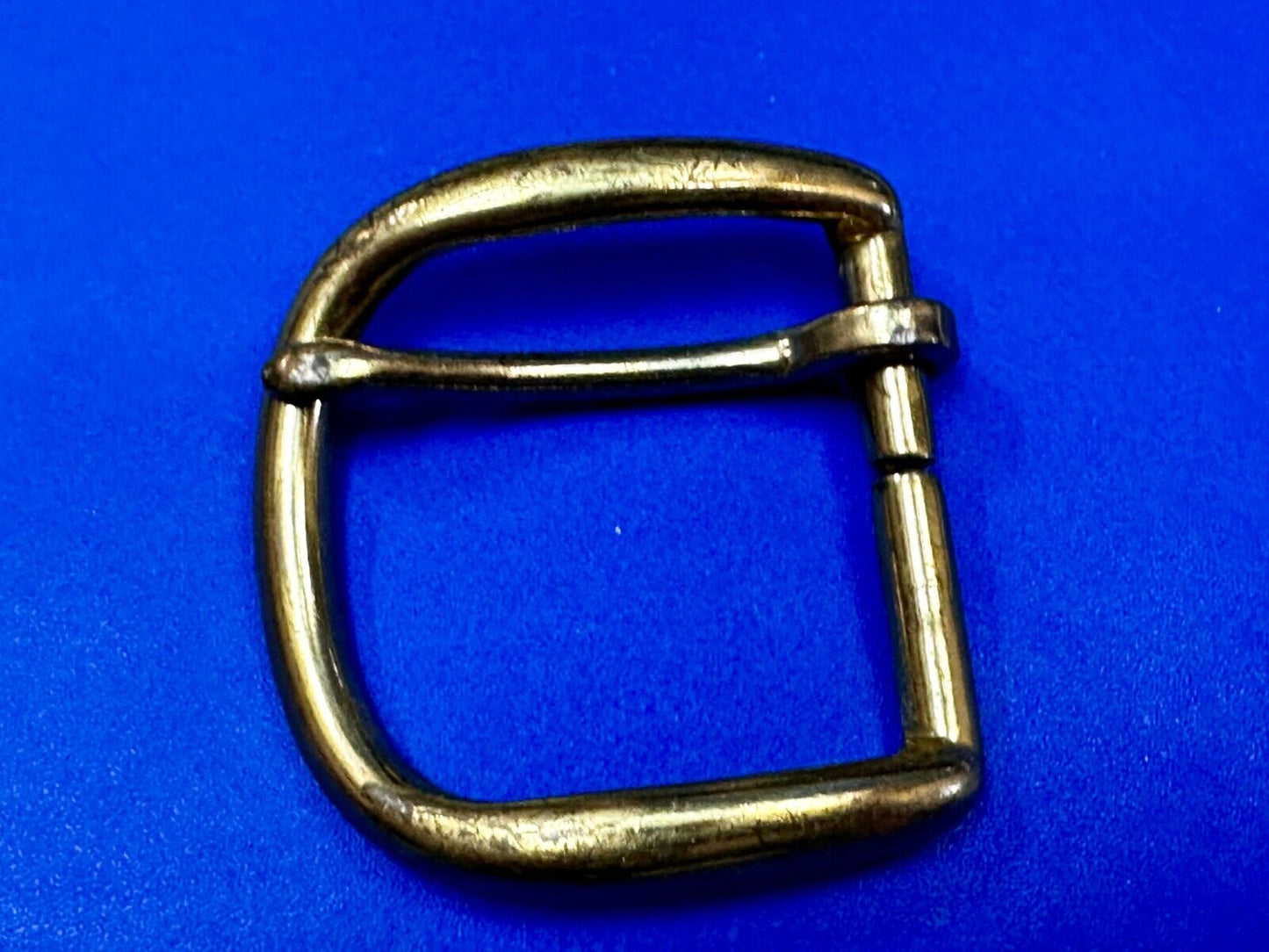 Vintage Brass Tone Replacement Belt Buckle Marked W